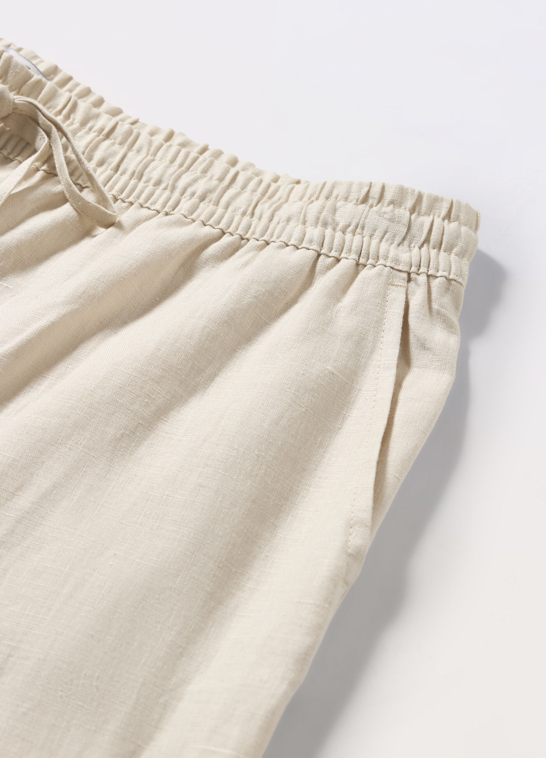 Pantaloni in puro lino donna curvy_1