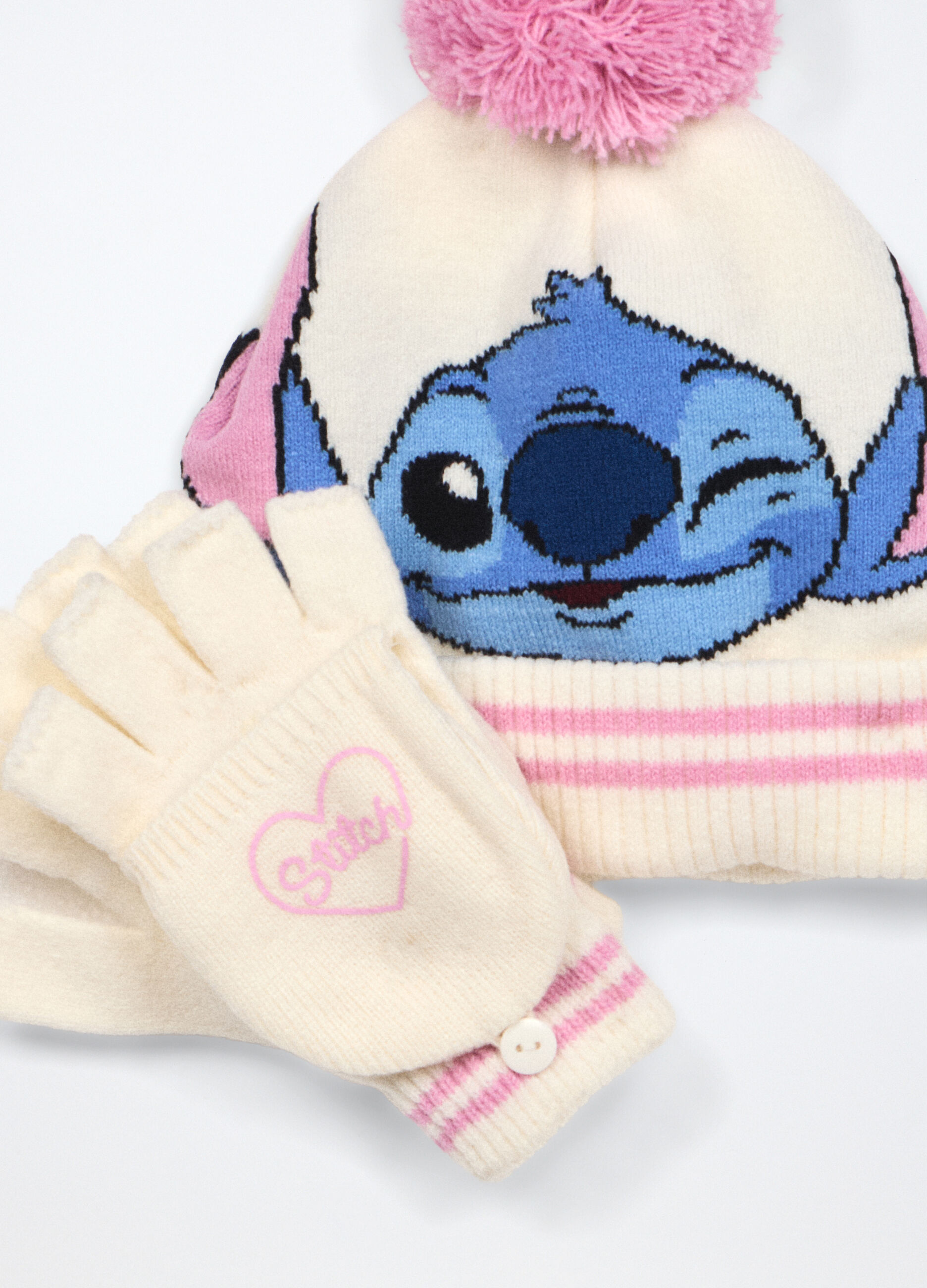 Set berretto + sciarpa tricot _2