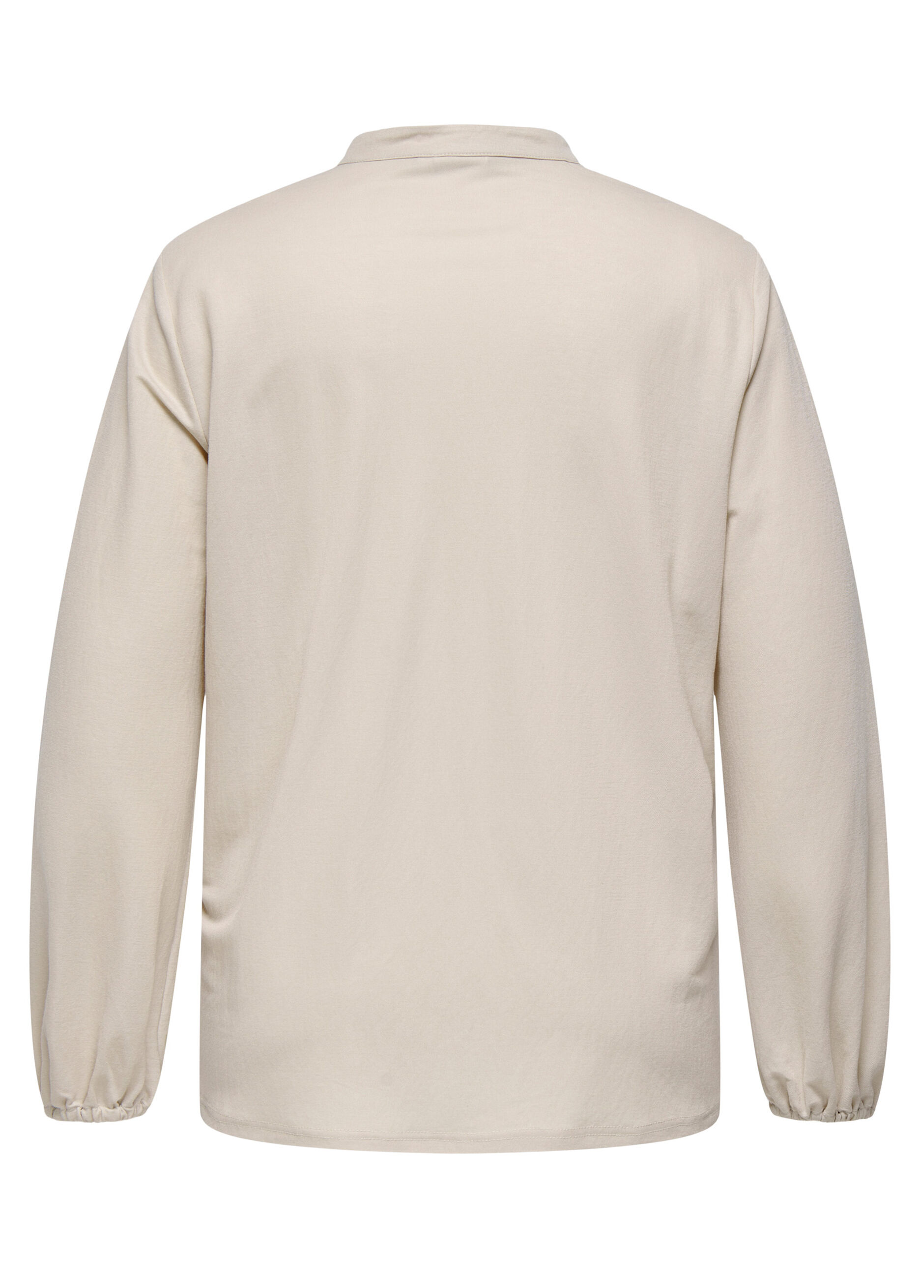 Top a maniche lunghe con scollo a V_1