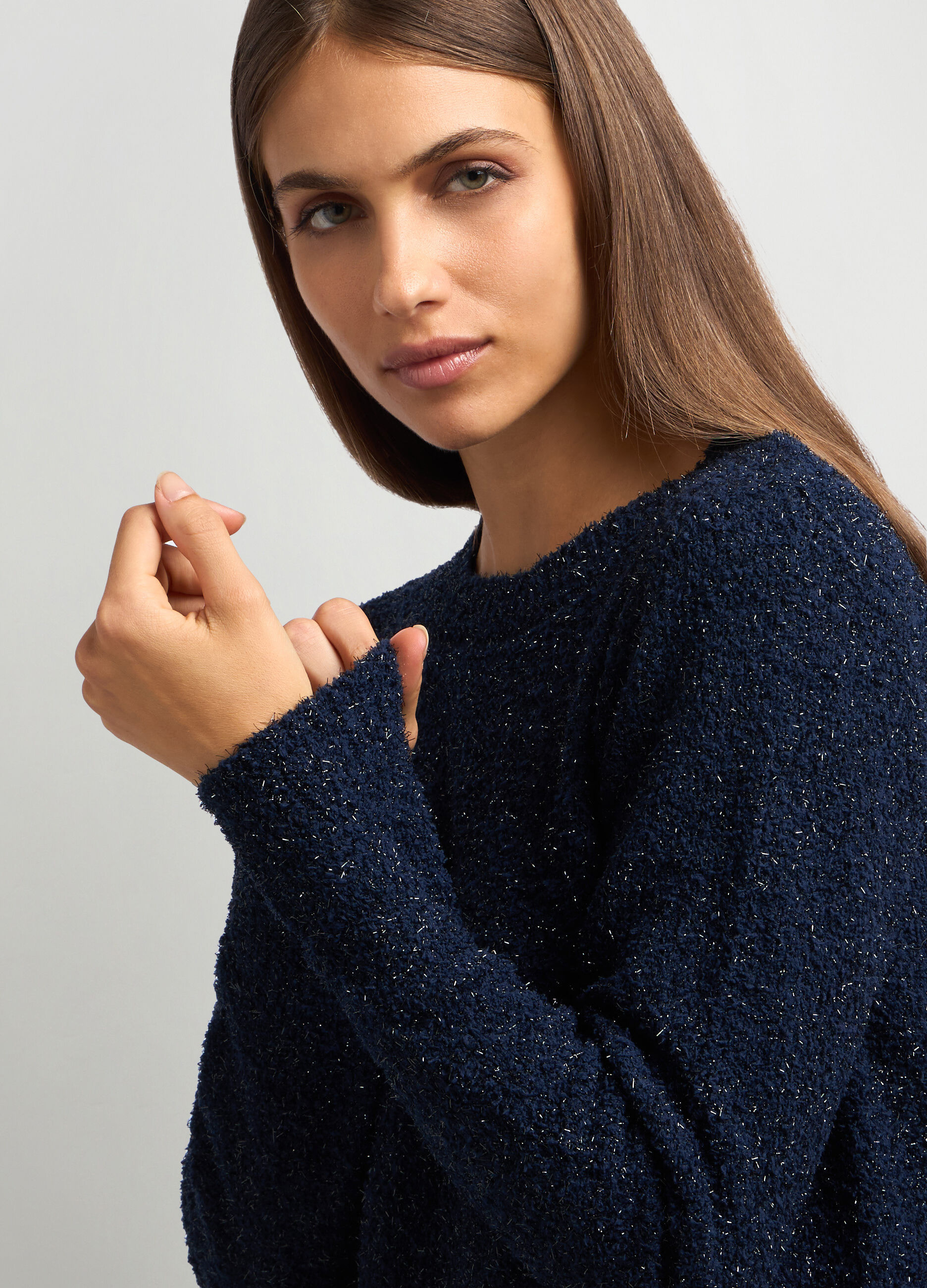 Pullover bouclé donna_2