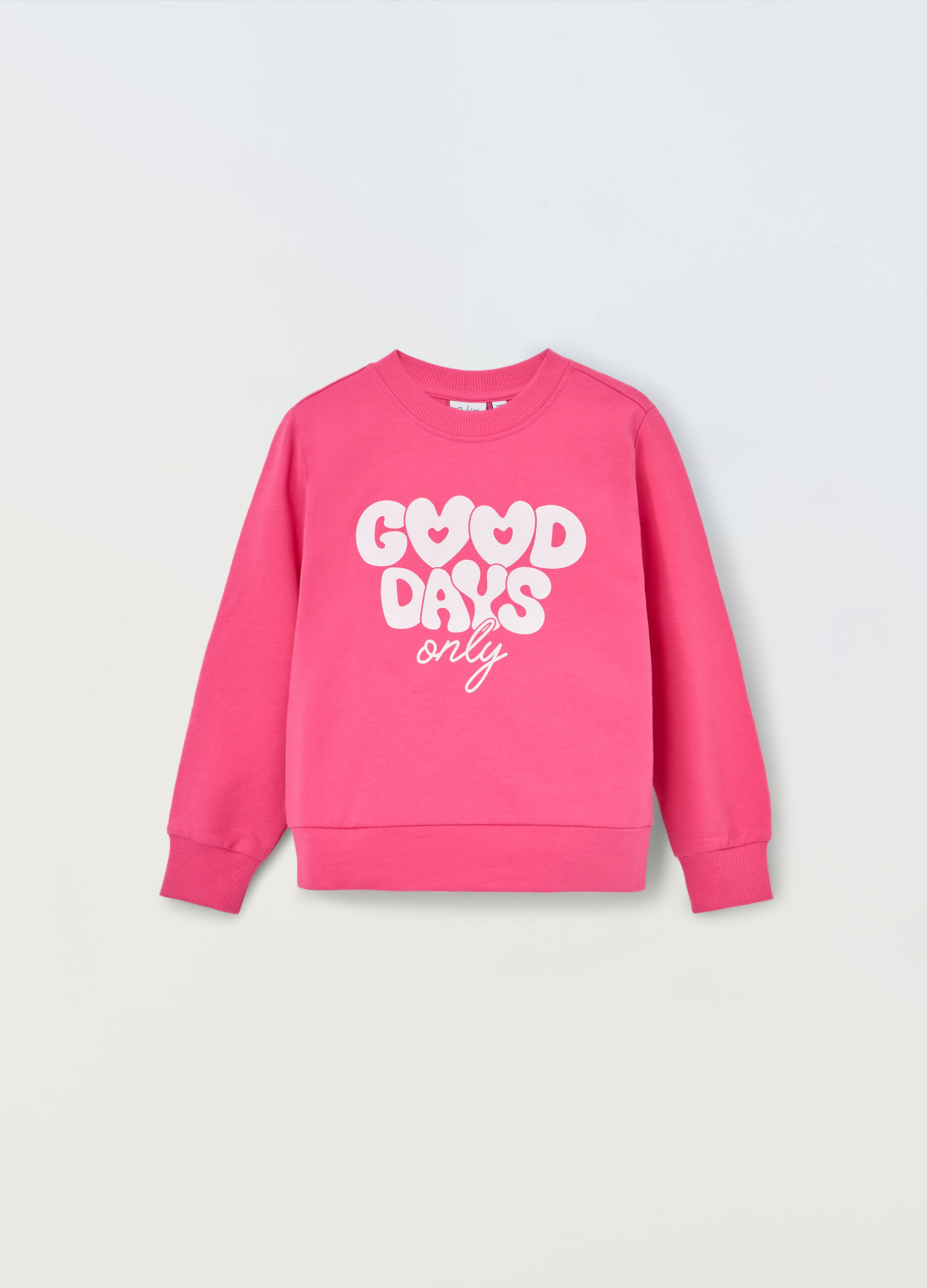 Felpa in puro cotone bambina_0