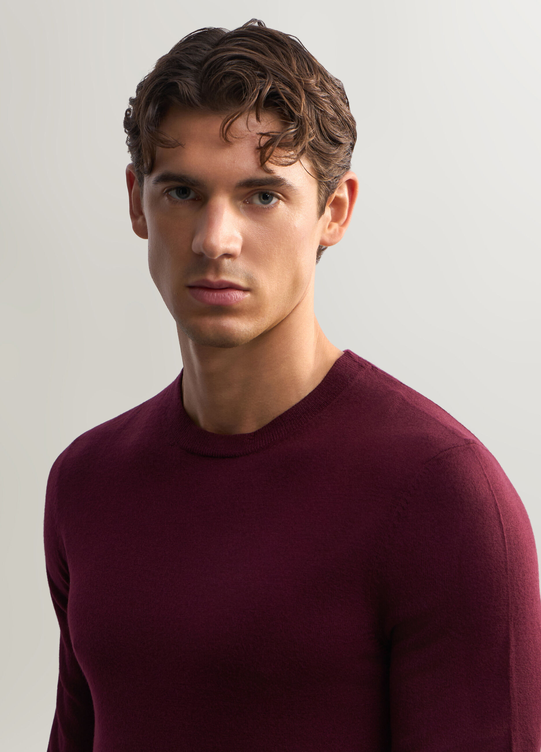 Maglione girocollo slim fit uomo_2