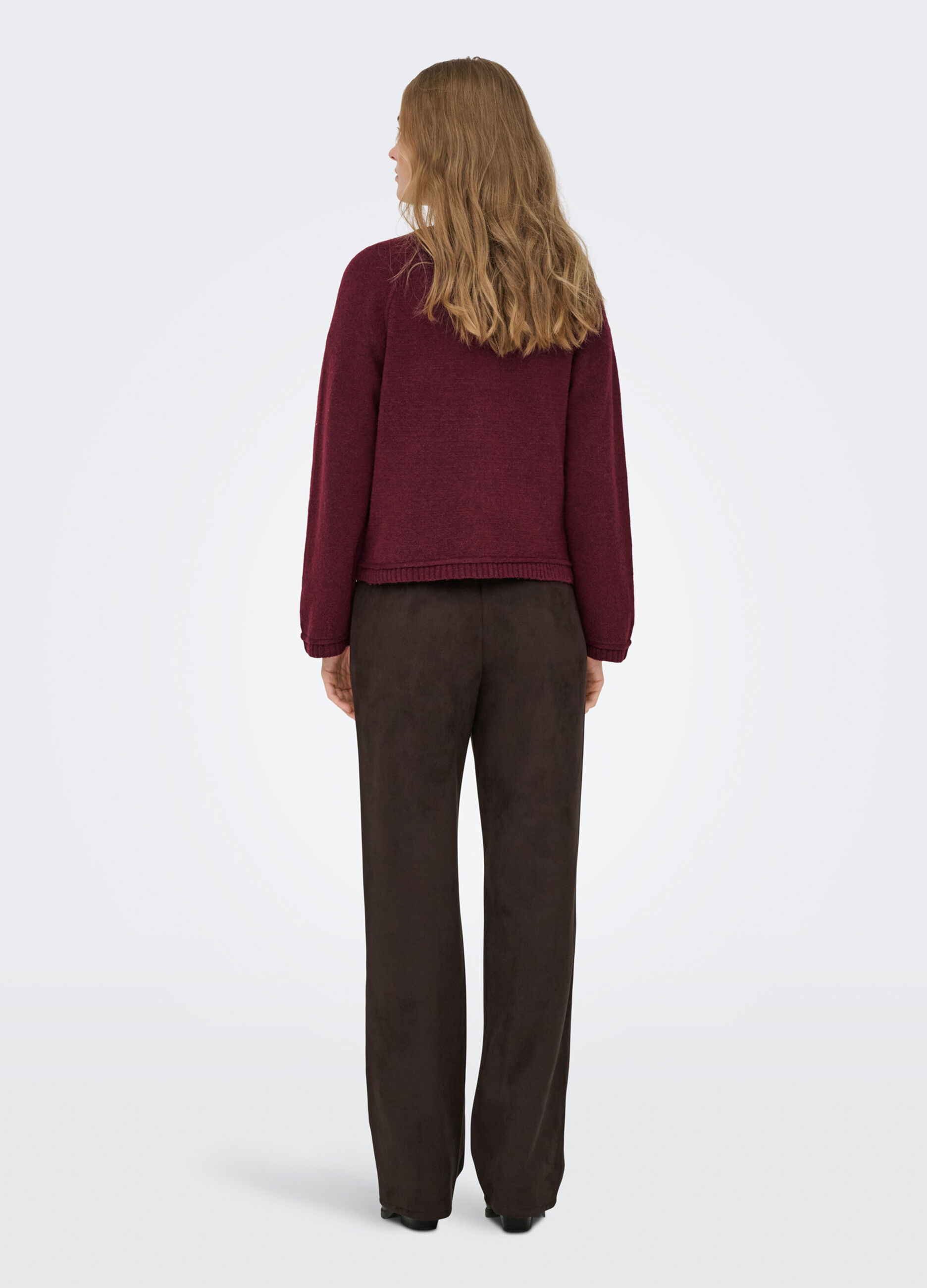 Cardigan con scollo a V donna_1