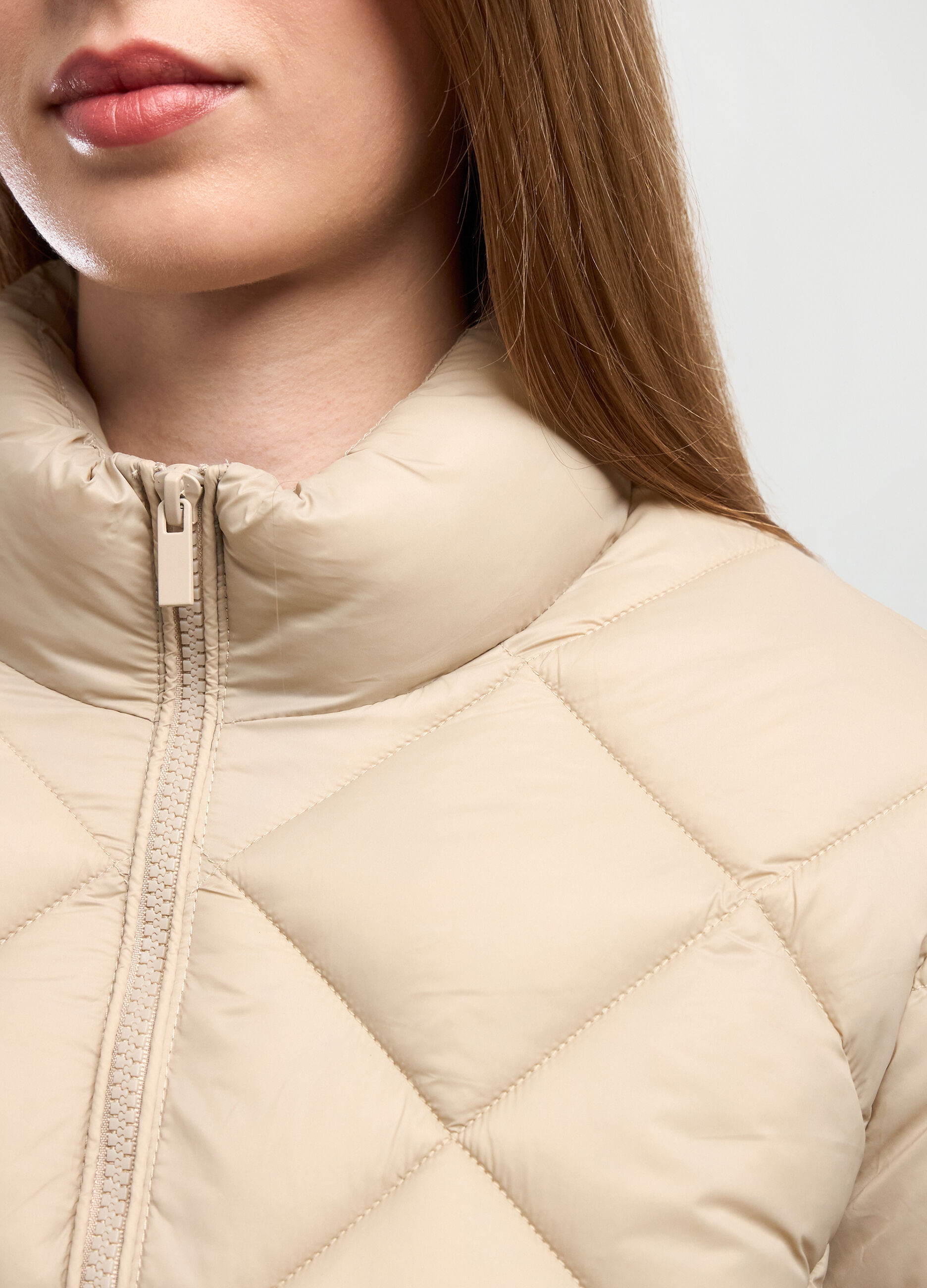 Giubbino imbottito full zip donna_2