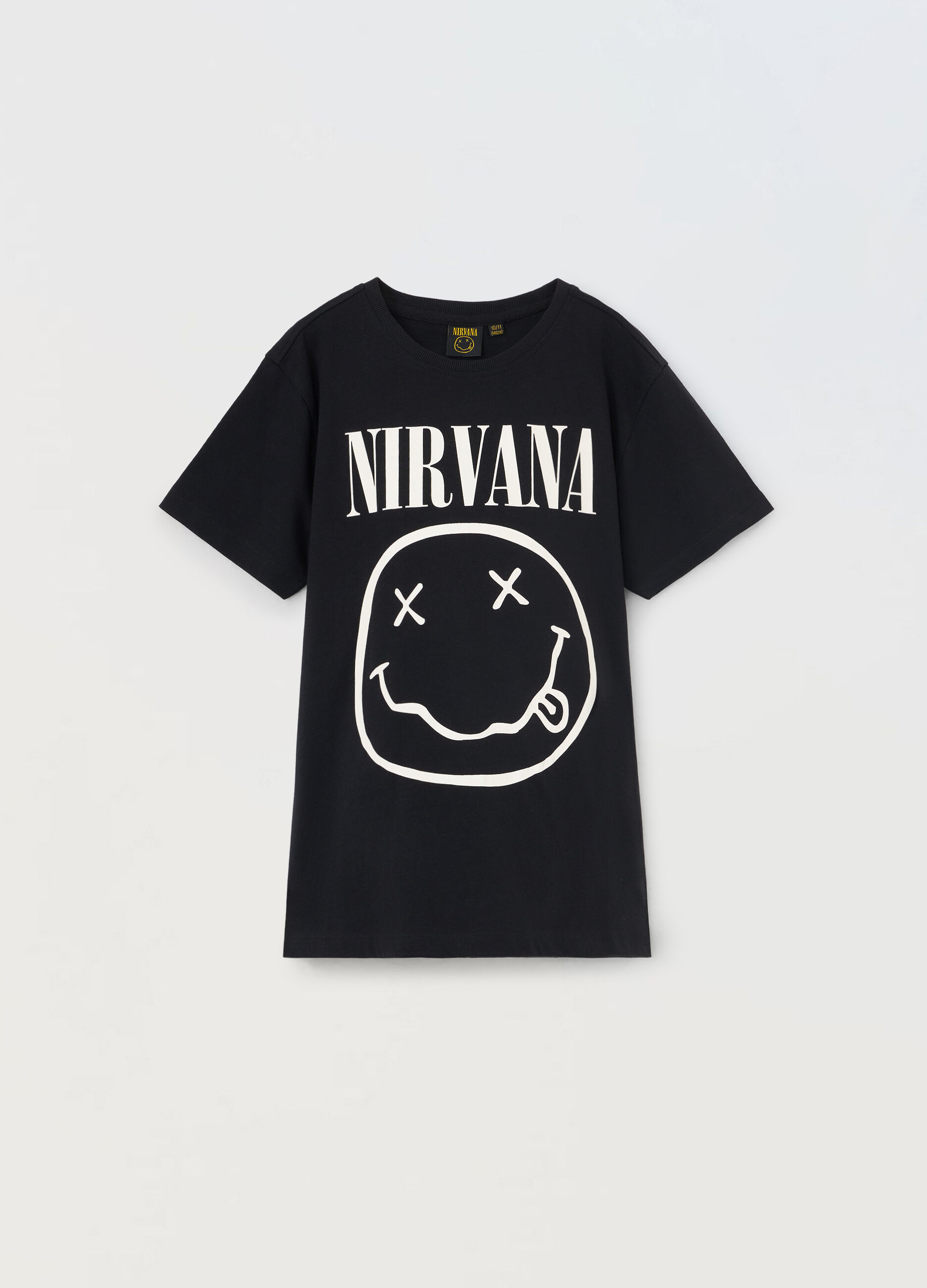T-shirt Nirvana in puro cotone jersey ragazzo_0