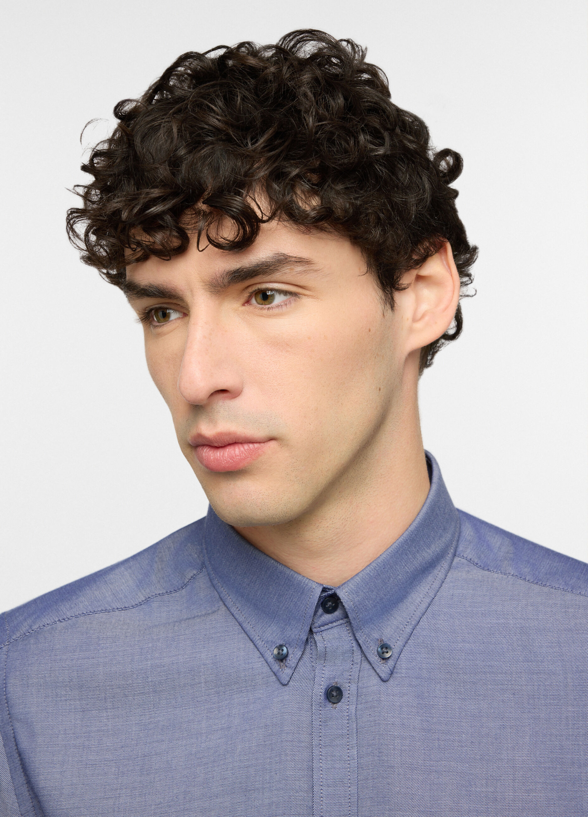 Camicia regular fit colletto button down uomo_2