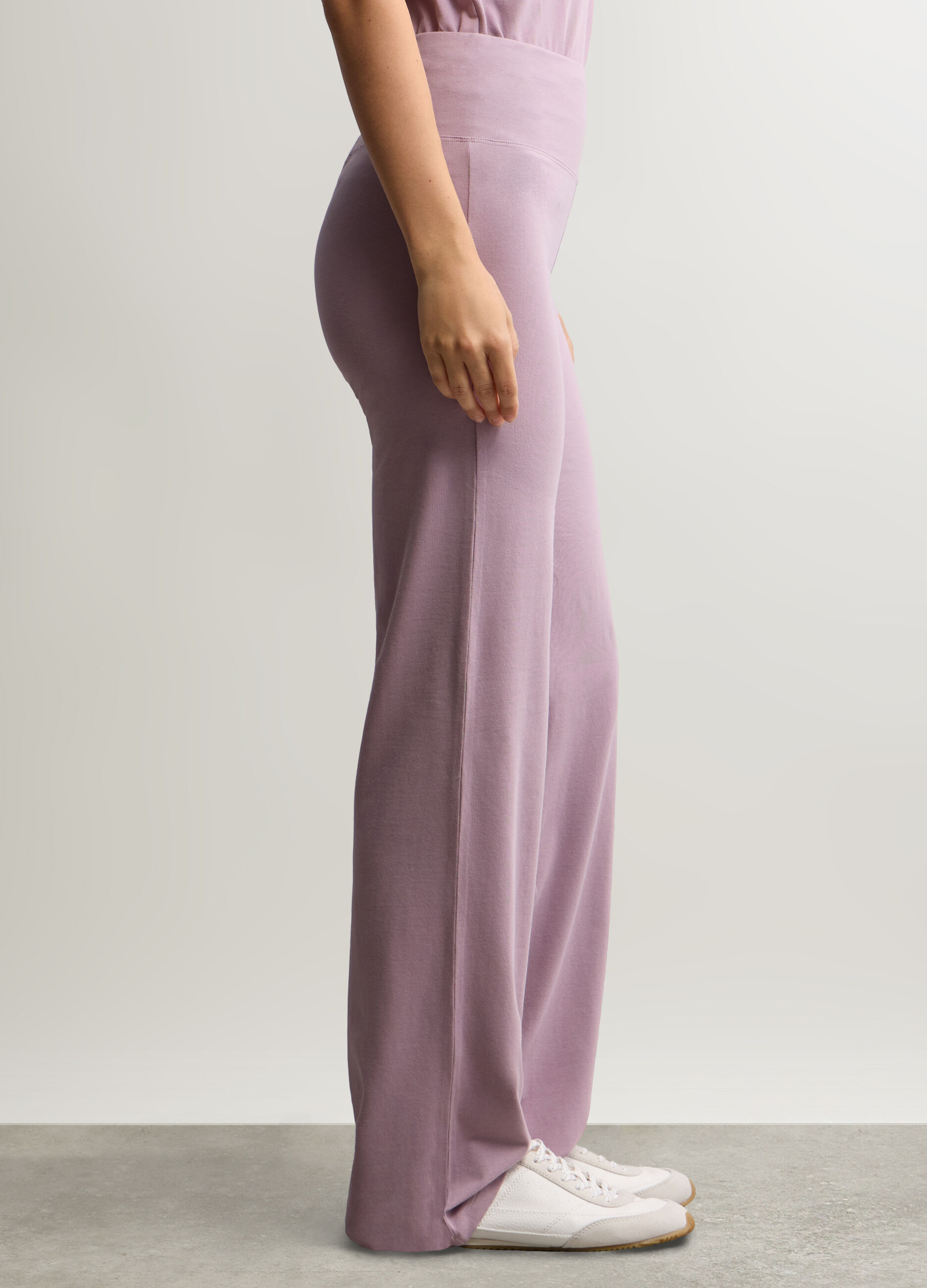 Leggins Fit Regular in jersey di cotone stretch donna_1