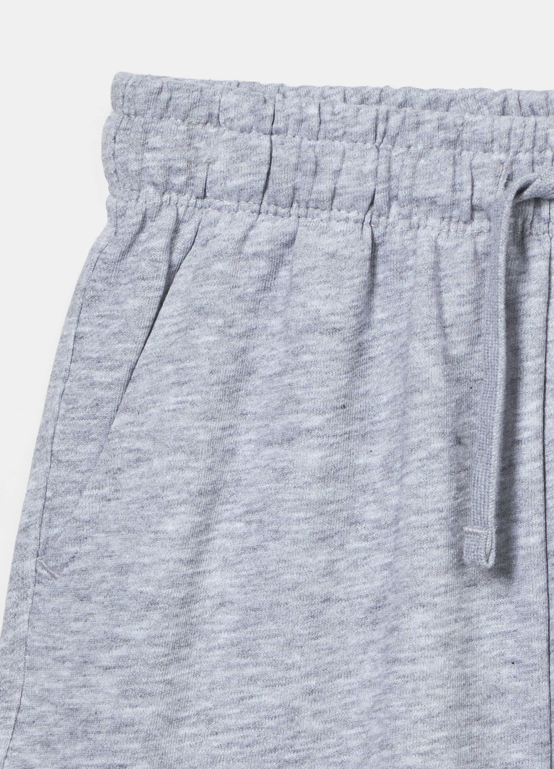 Shorts in french terry di misto cotone ragazza_2