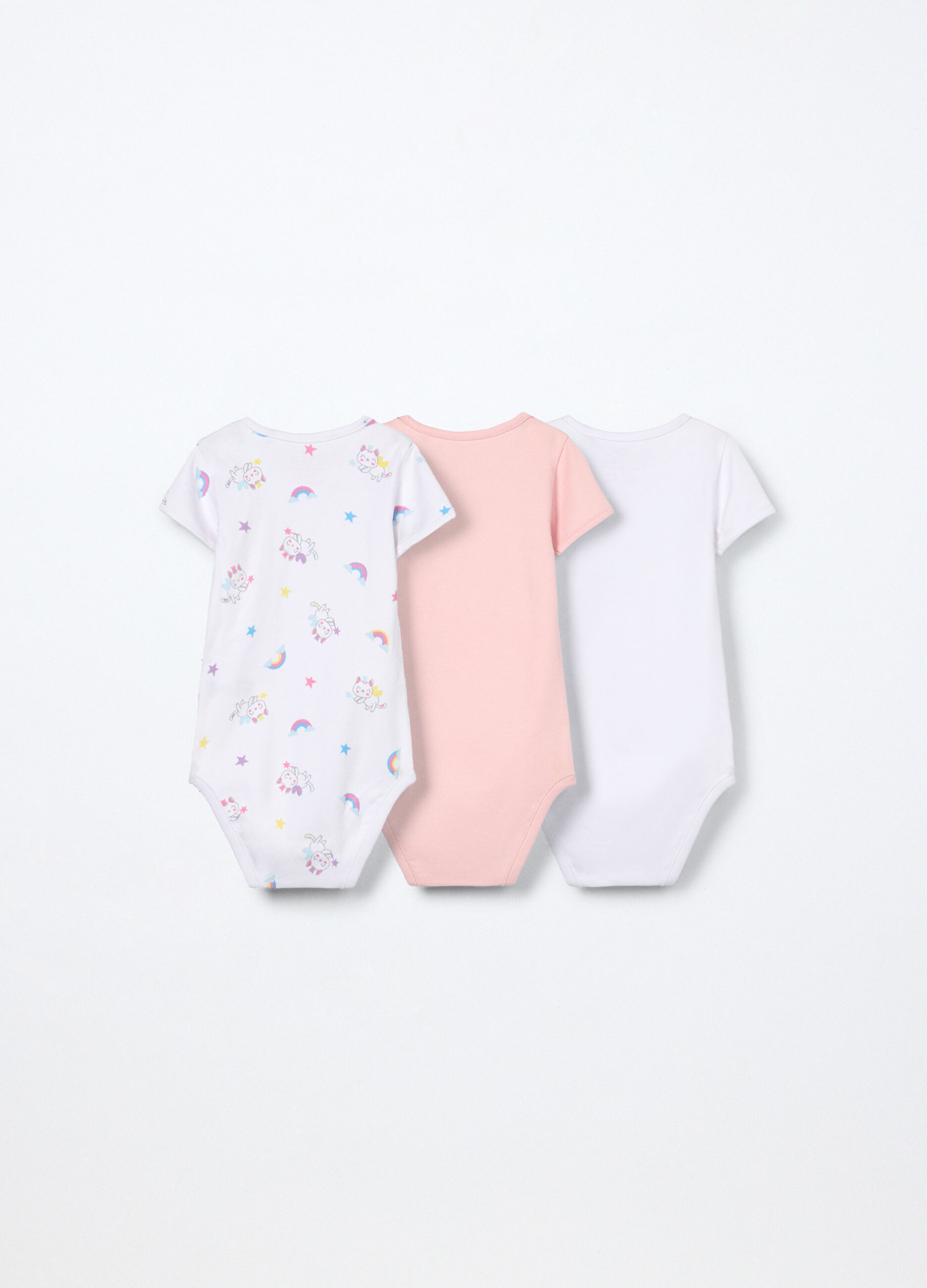 Pack 3 body in interlock di puro cotone neonata_1