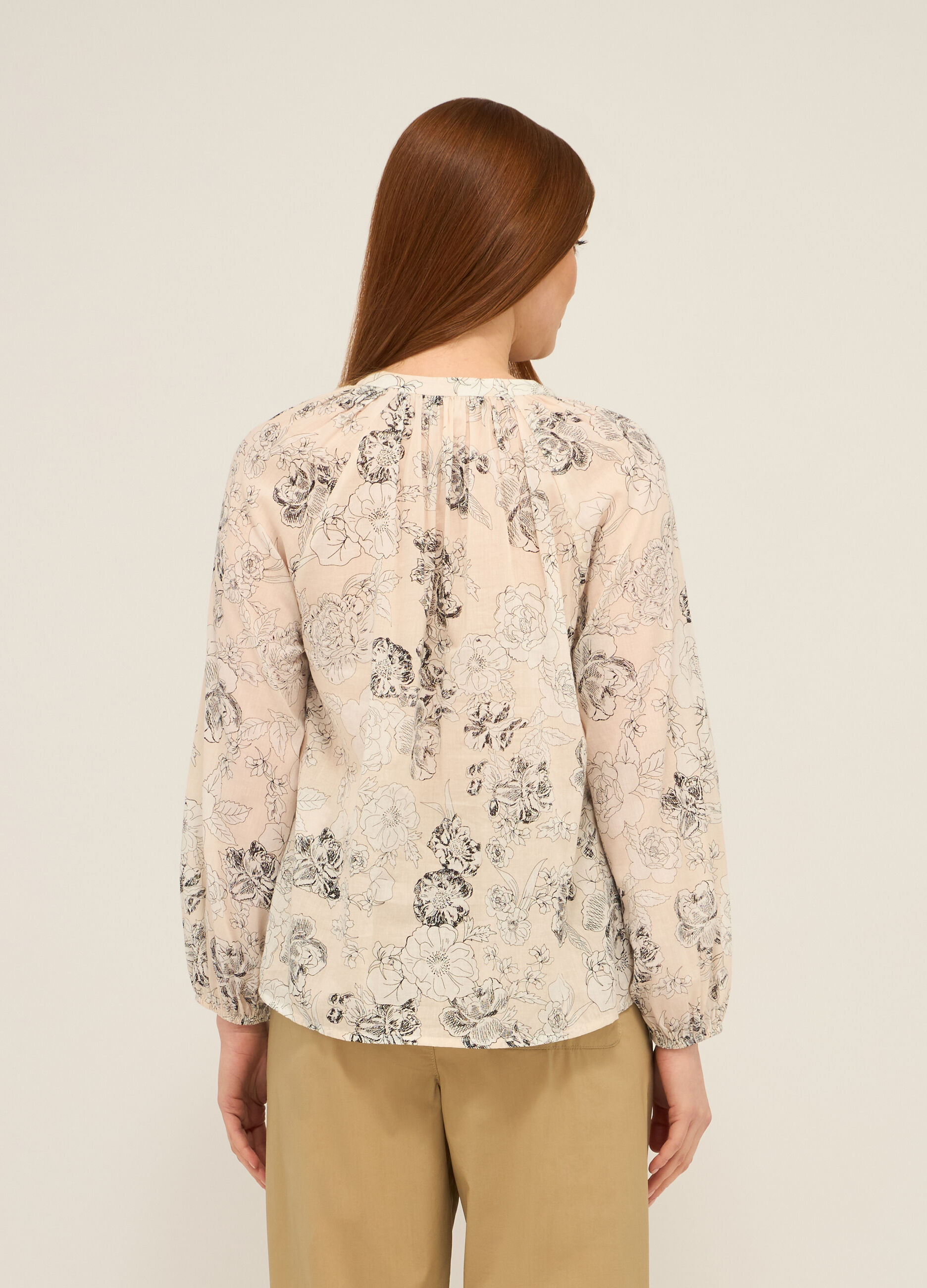 Blusa in puro cotone donna_1