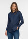 Camicia in denim di puro cotone donna_0