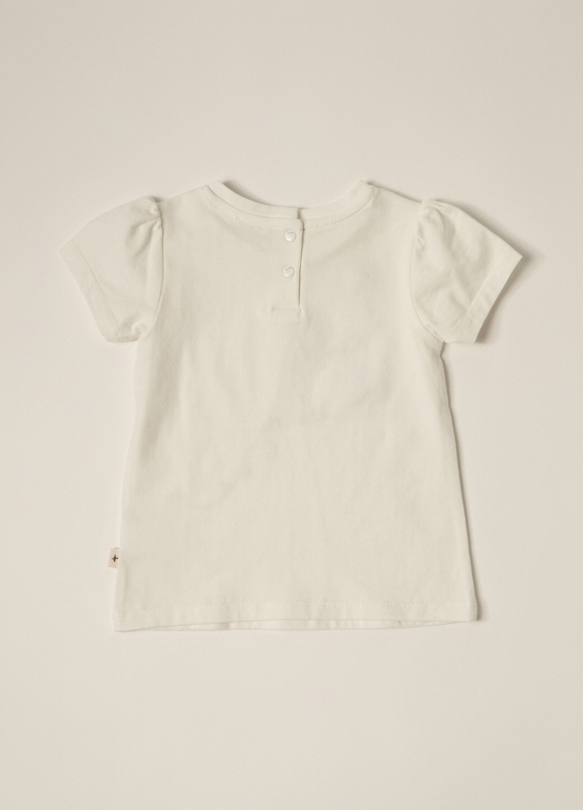 T-shirt in cotone stretch IANA neonata_3