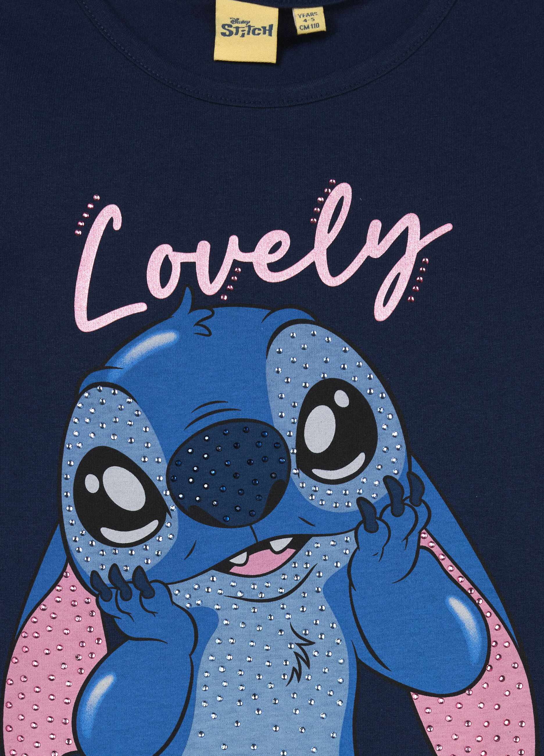 Vestito Stitch in jersey di puro cotone bambina_2