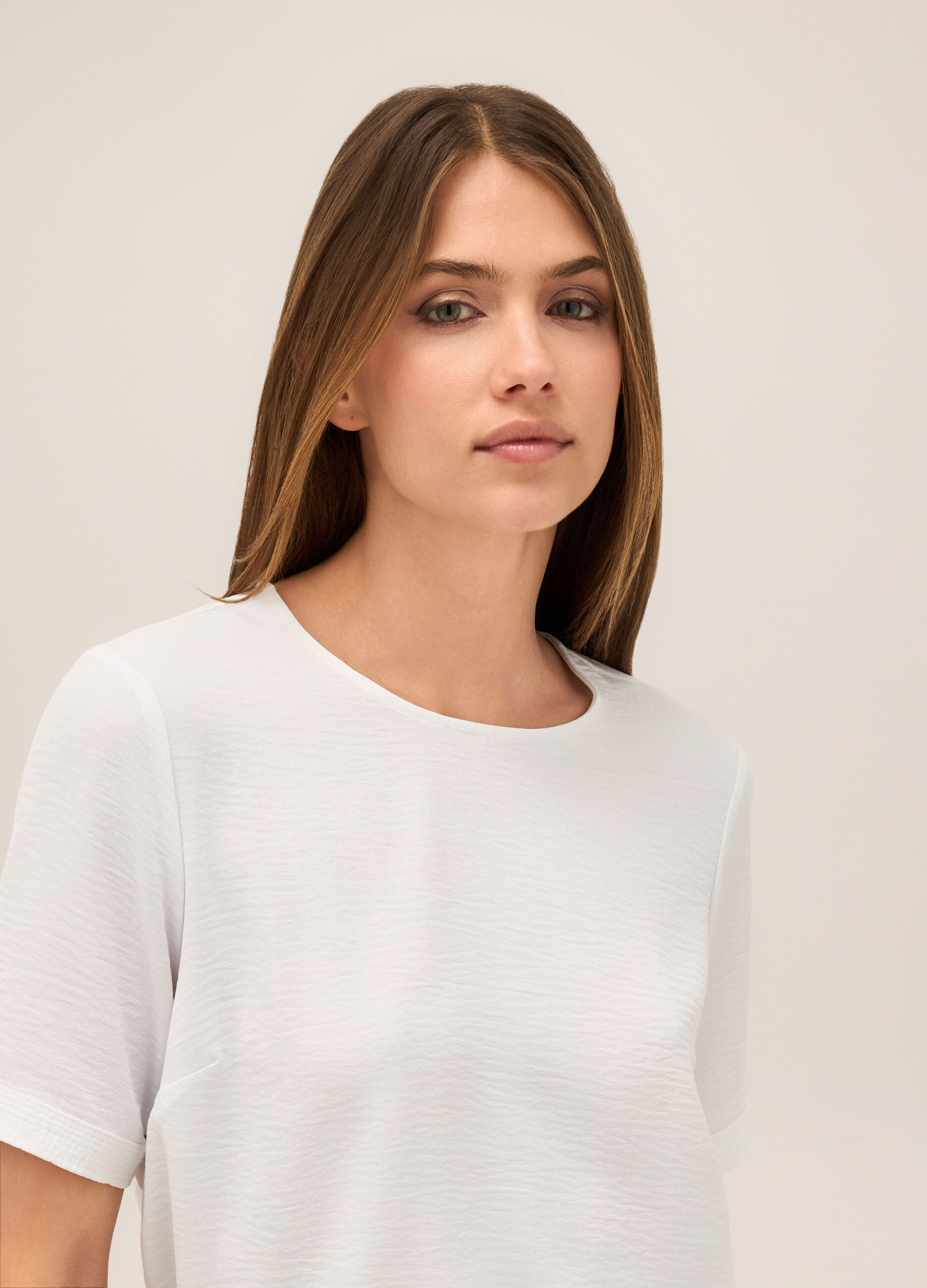 Blusa a maniche corte donna_2