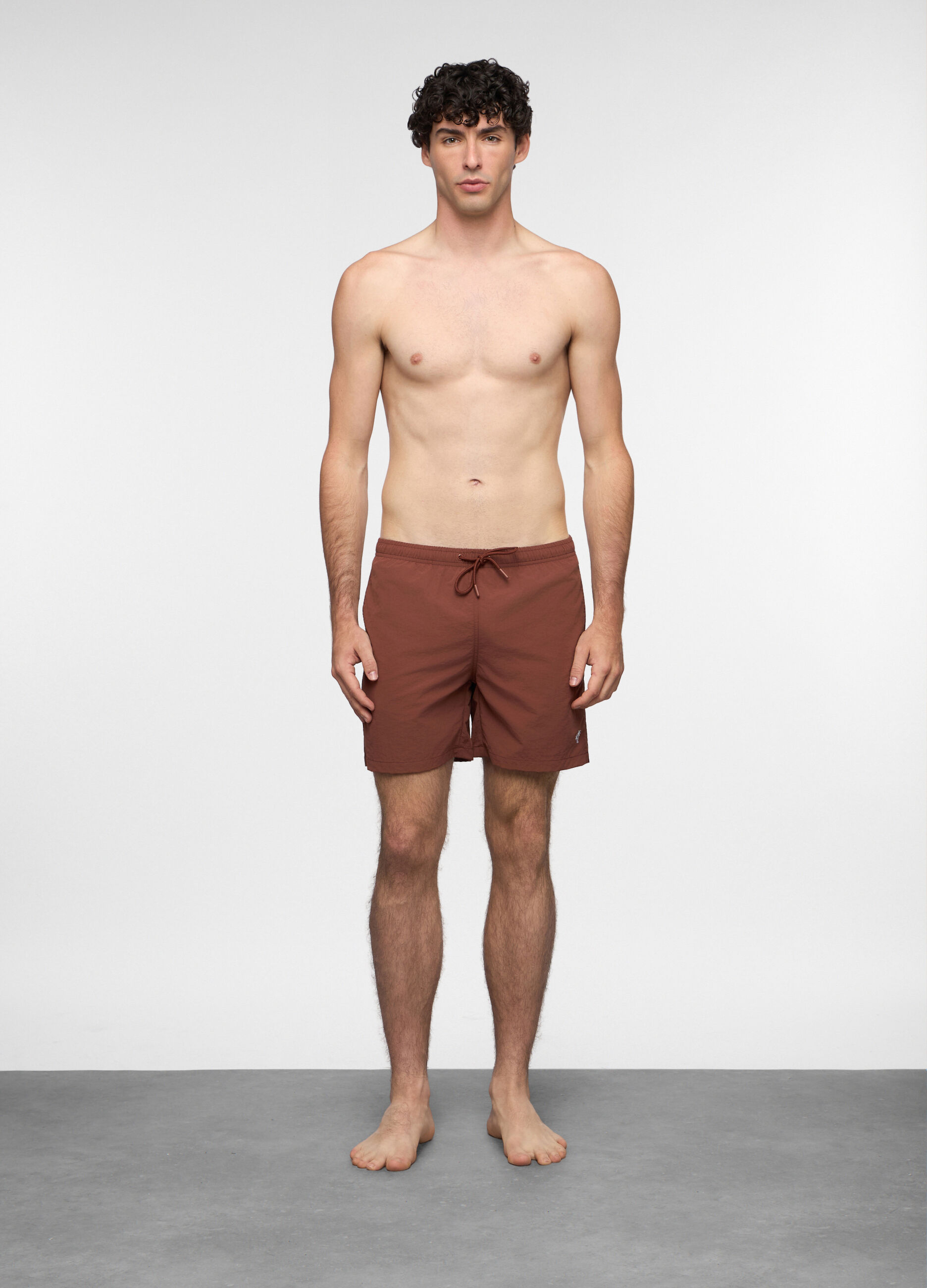 Costume da bagno in tessuto tecnico uomo_0