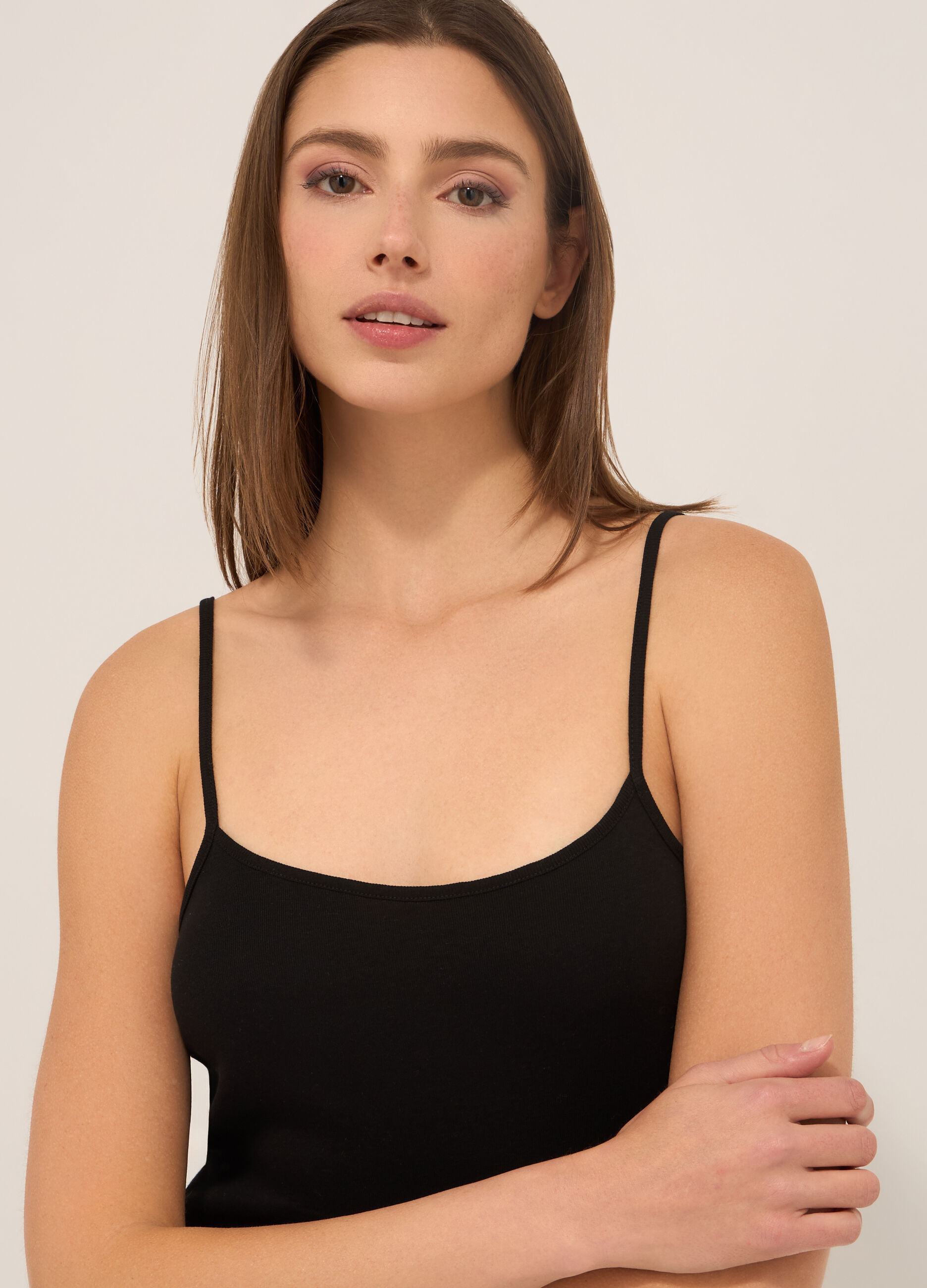 Canotta in puro cotone donna_2