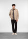 Overshirt in cotone e lino uomo_0