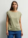 Top girocollo in costina stretch donna_0