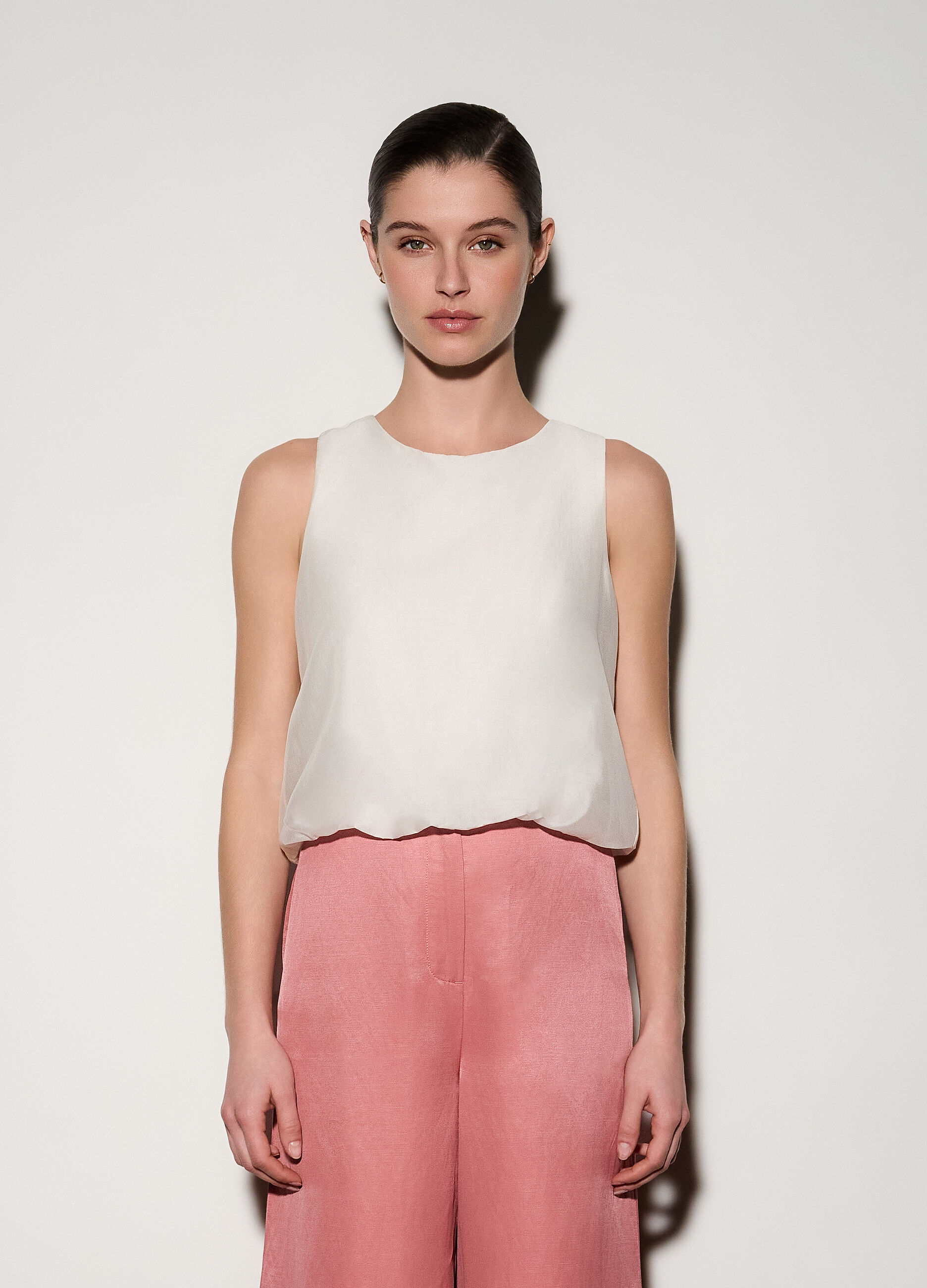 Top girocollo in jersey stretch donna_1