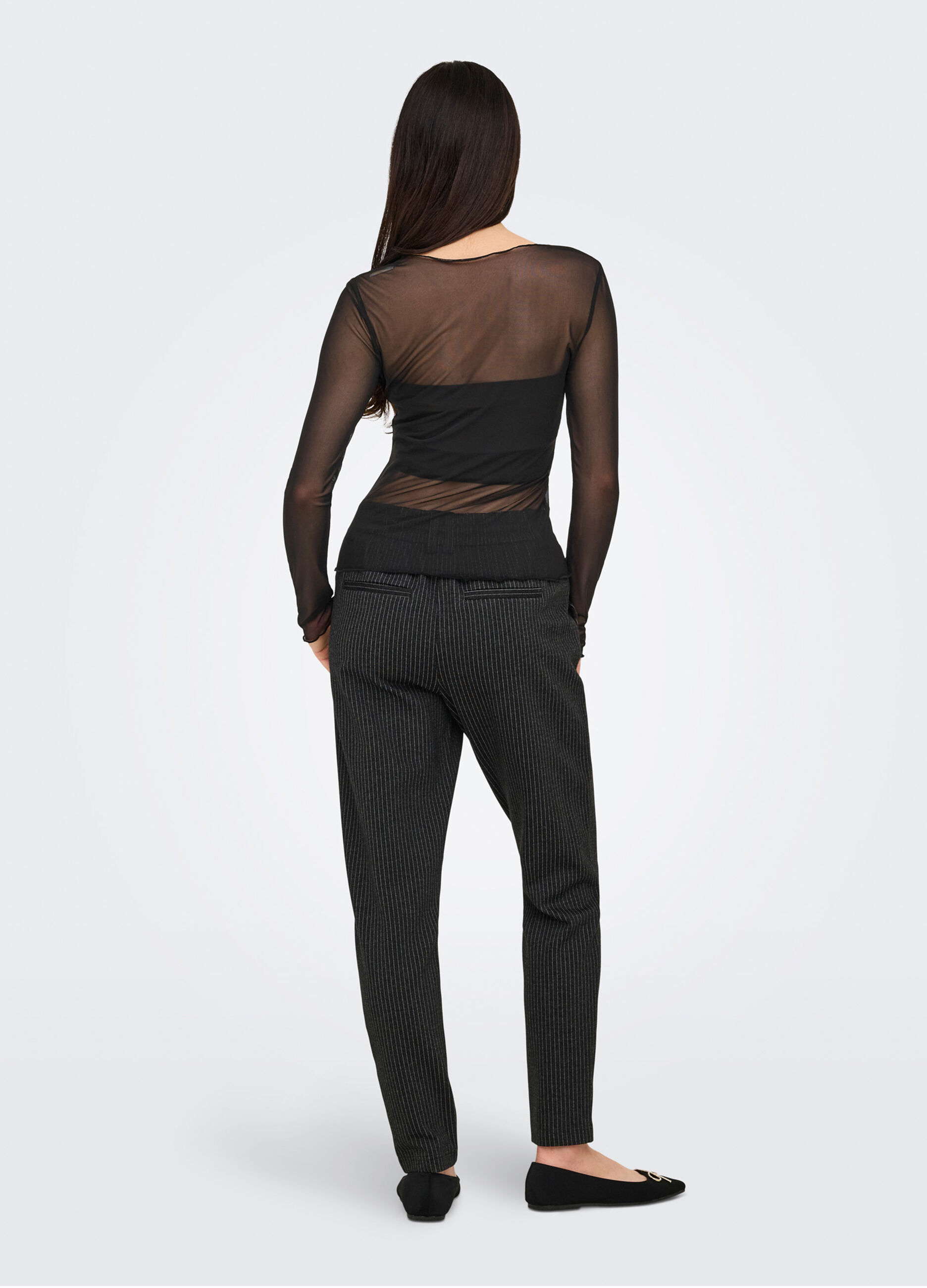 T-shirt a maniche lunghe donna_1