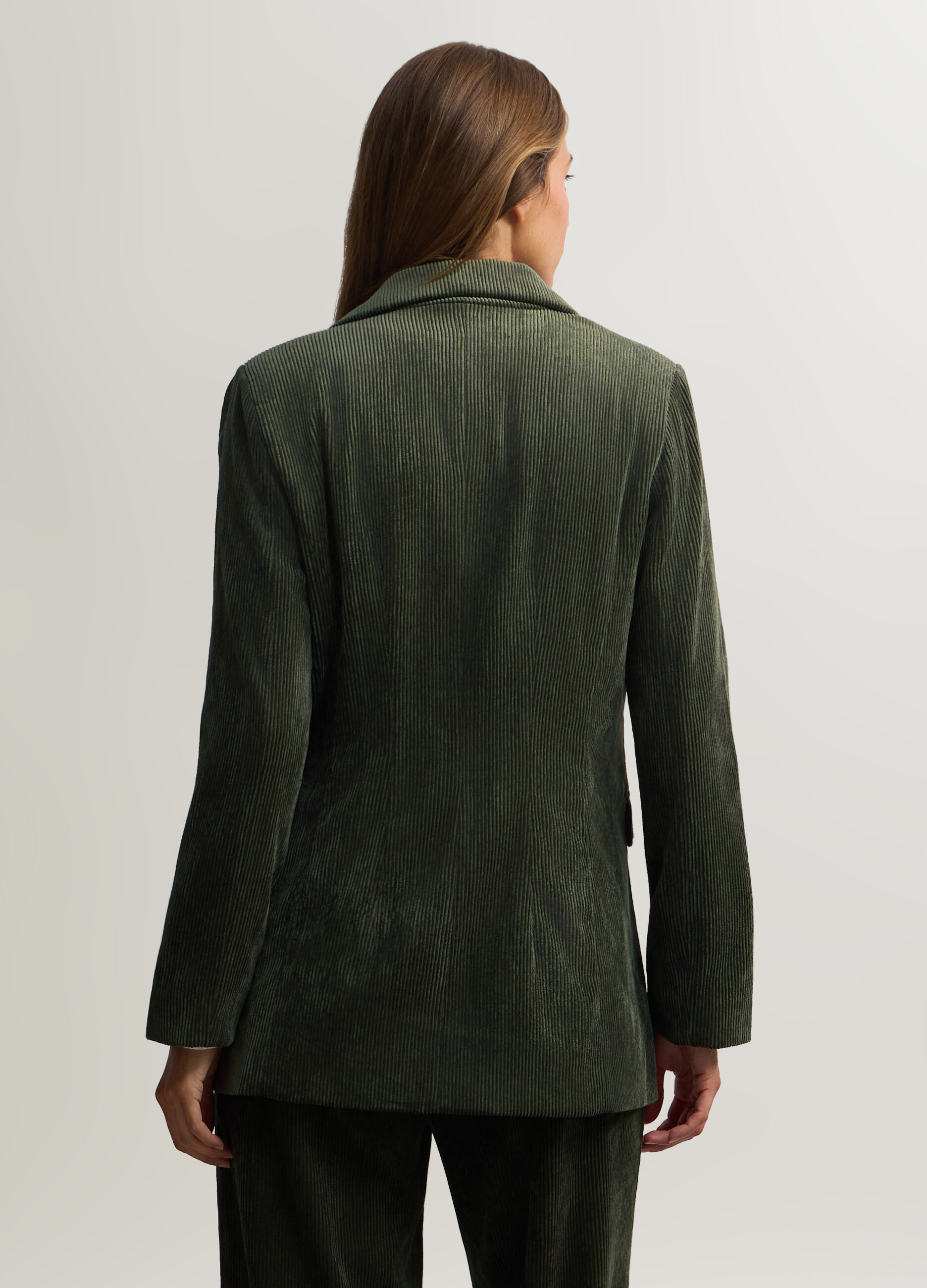 Blazer in velluto a coste donna_1