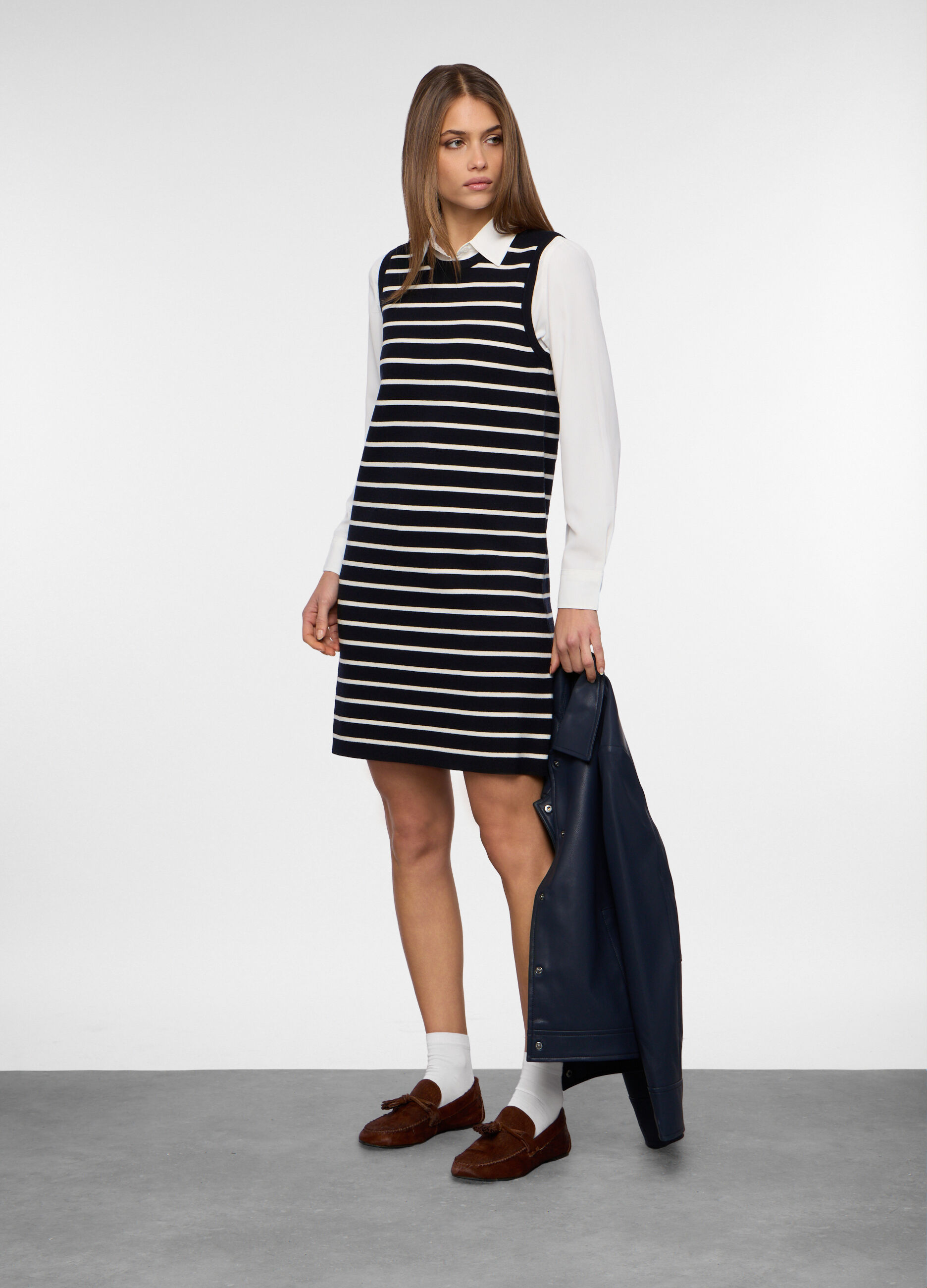 Abito tricot misto viscosa donna_0