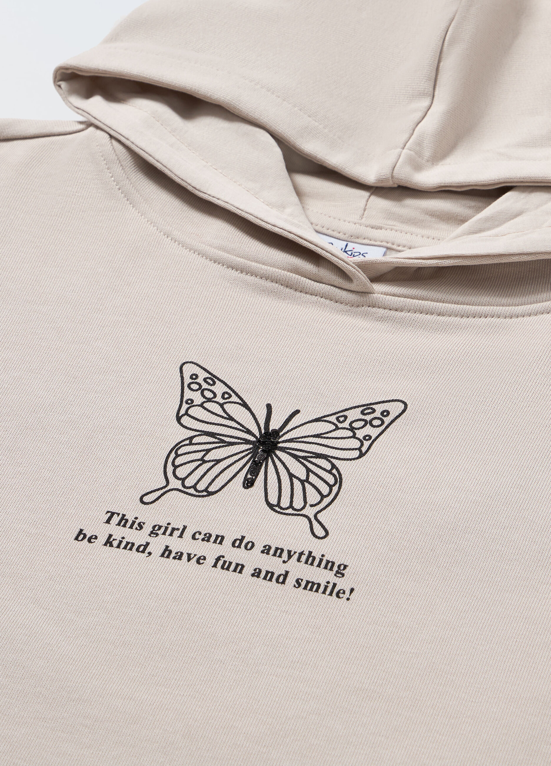 Felpa In Cotone Con Cappuccio - Moncler - Bambino - Foto 10