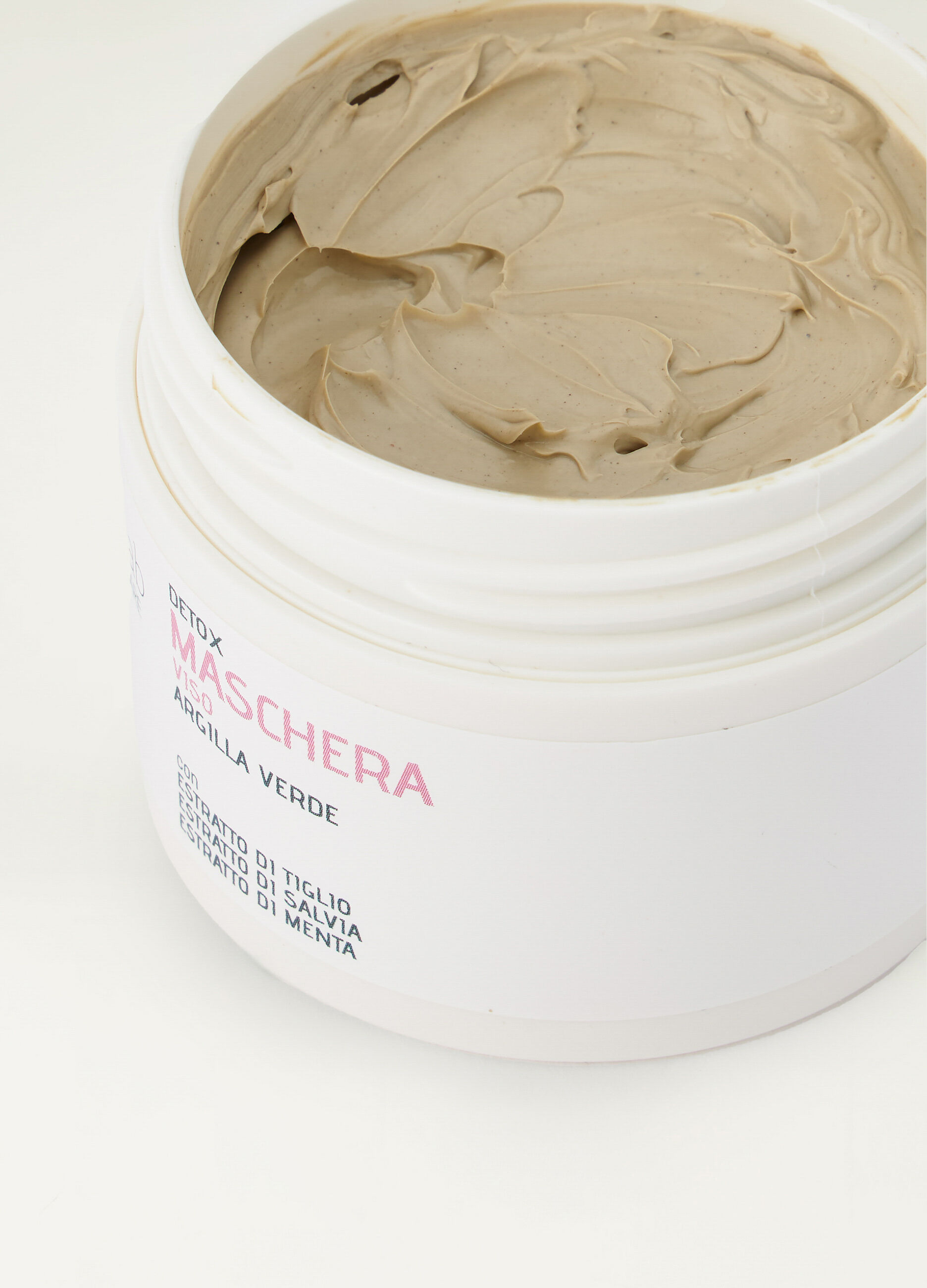 Maschera viso all'argilla verde - Detox