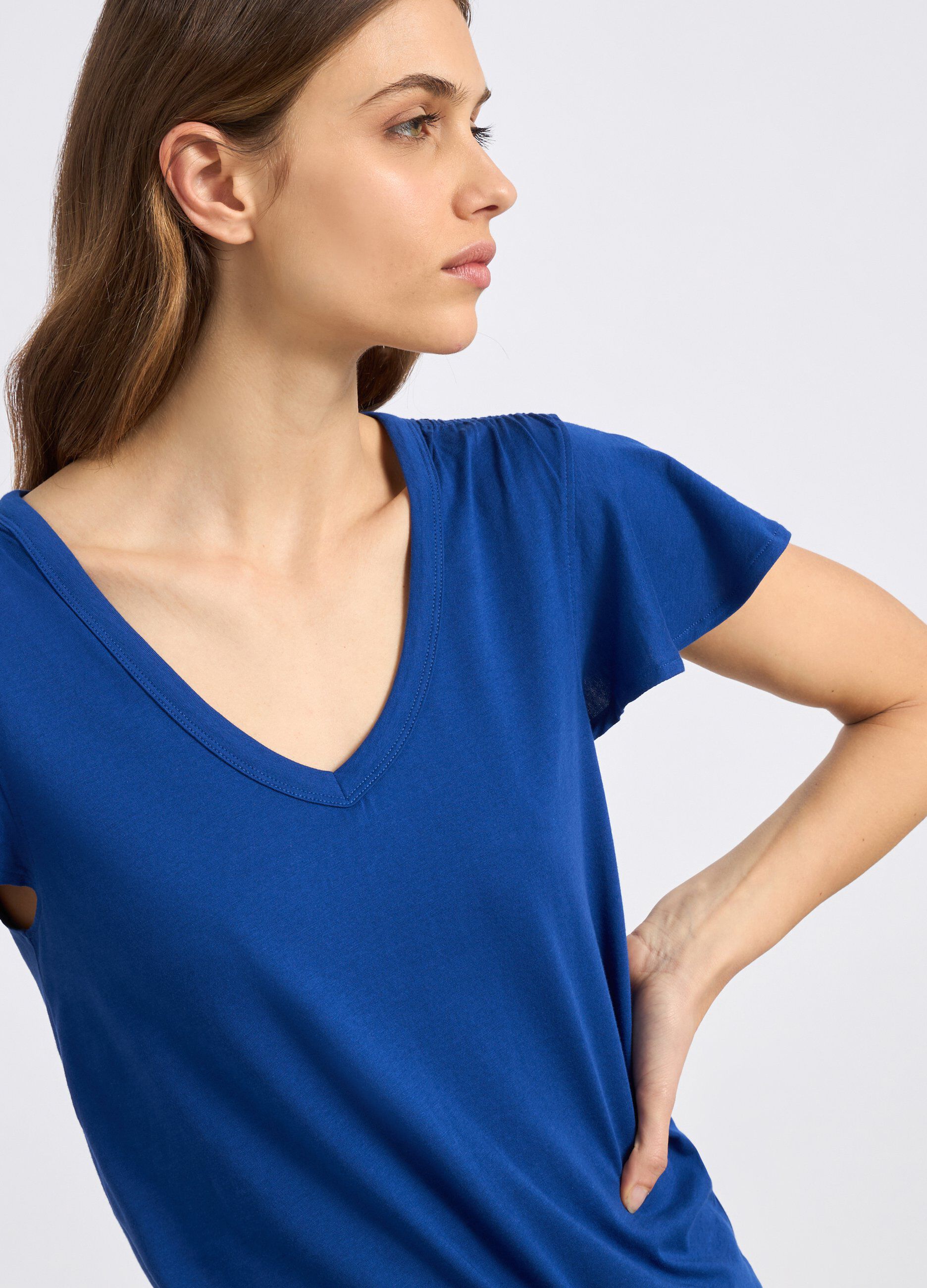 T-shirt in puro cotone donna_2