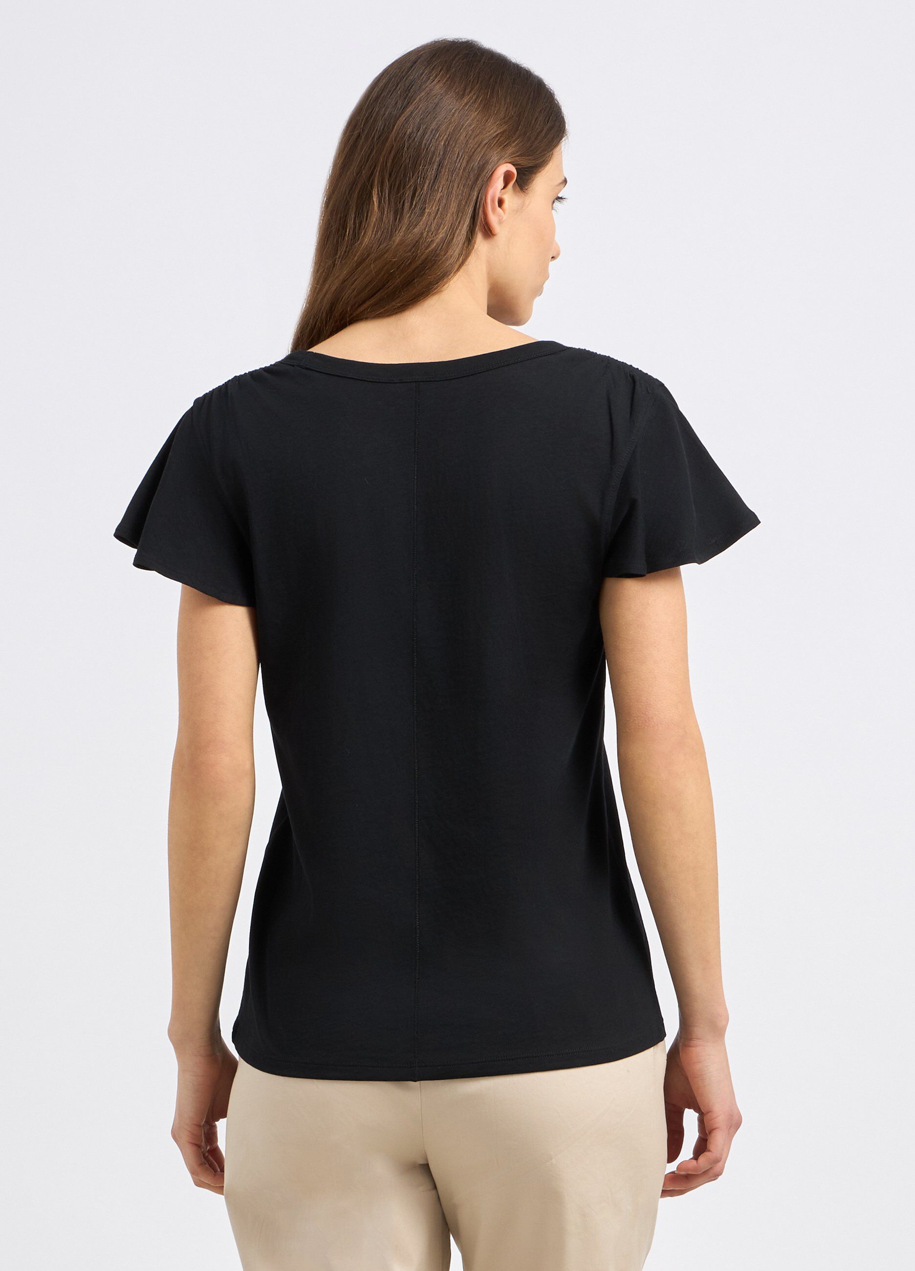T-shirt in puro cotone donna_1