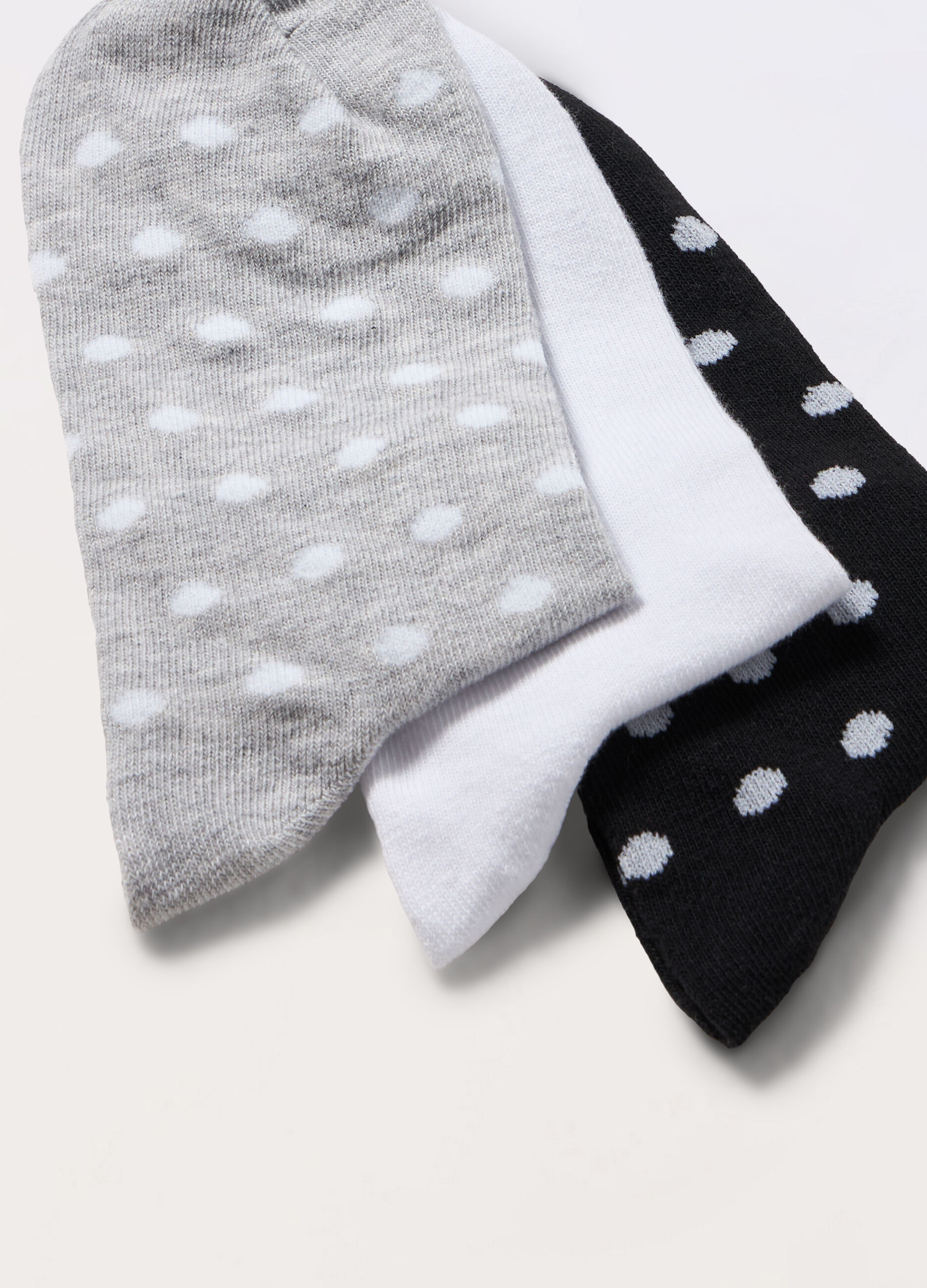 Pack 3 calze corte misto cotone donna_1