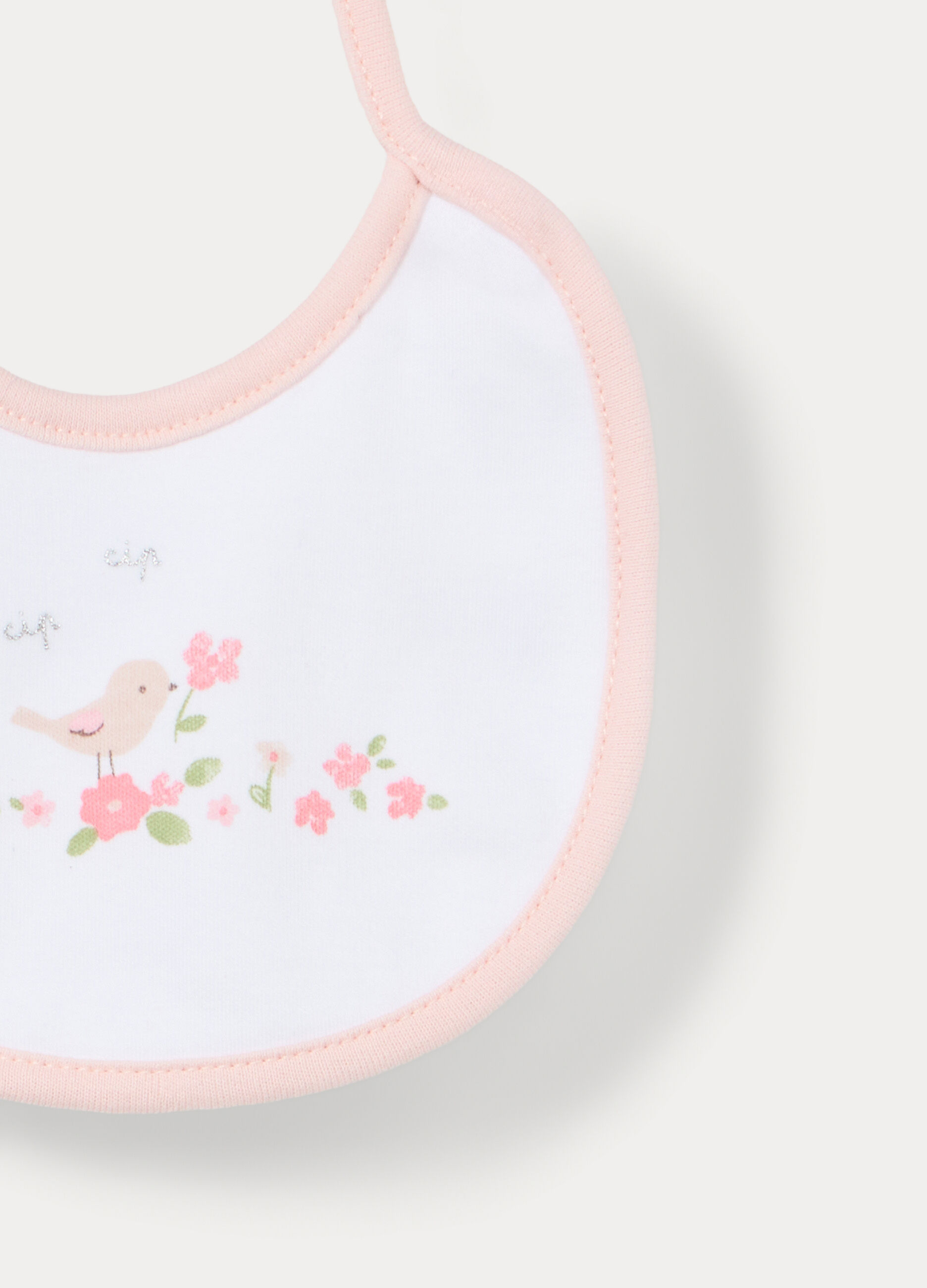 Bavaglini in interlock di puro cotone neonata_1