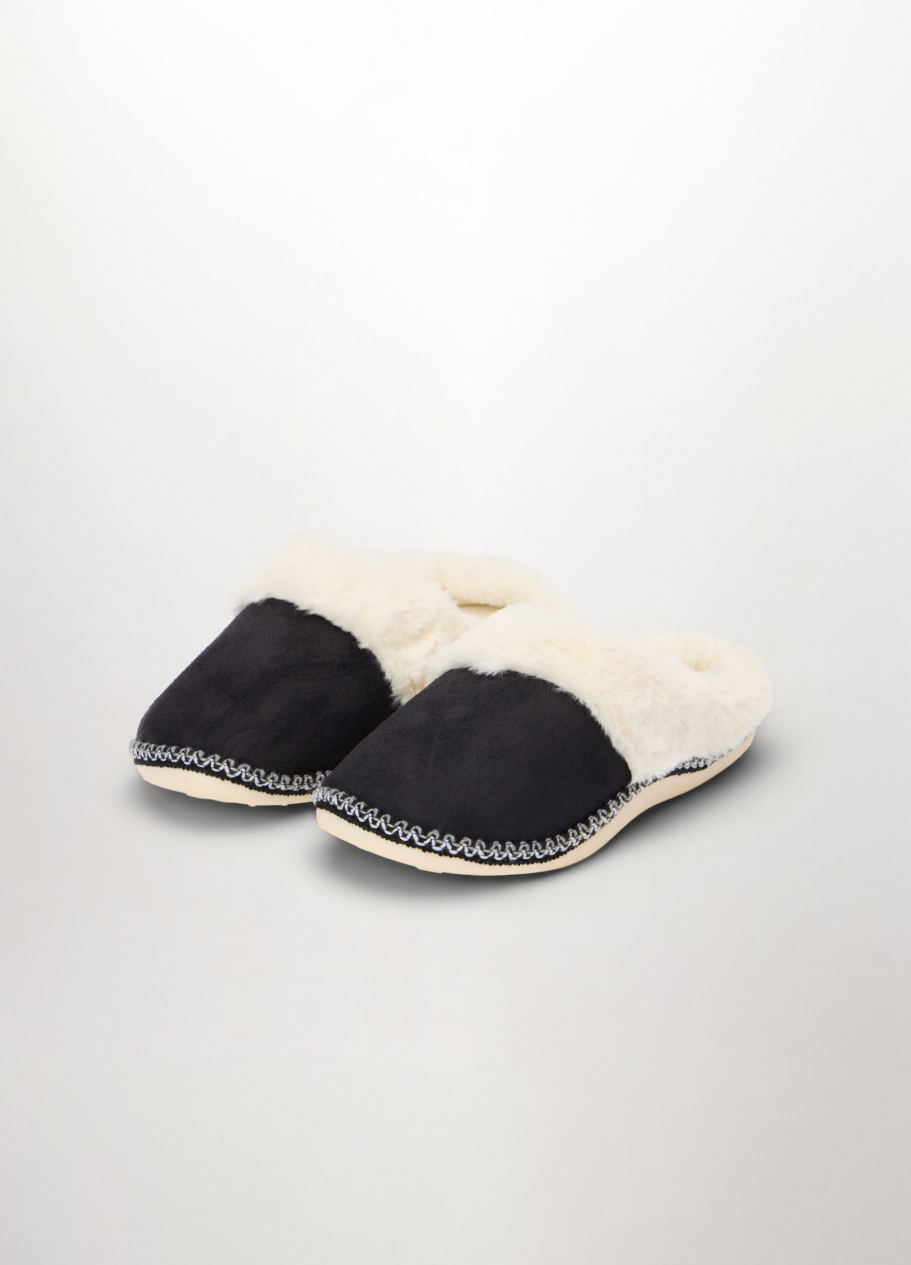 Pantofole in ecopelle donna_1