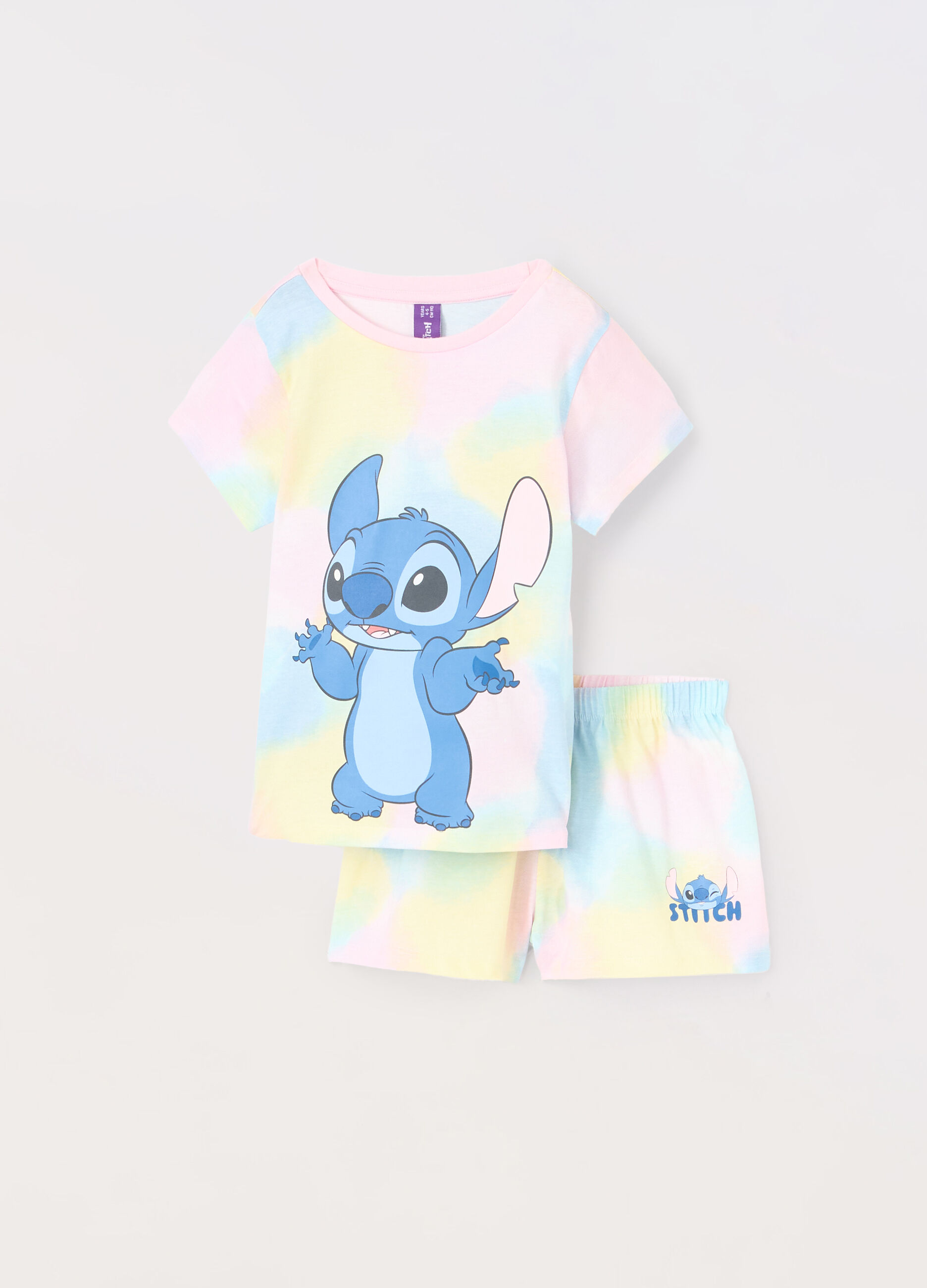 Set pigiama in jersey di puro cotone bambina_0