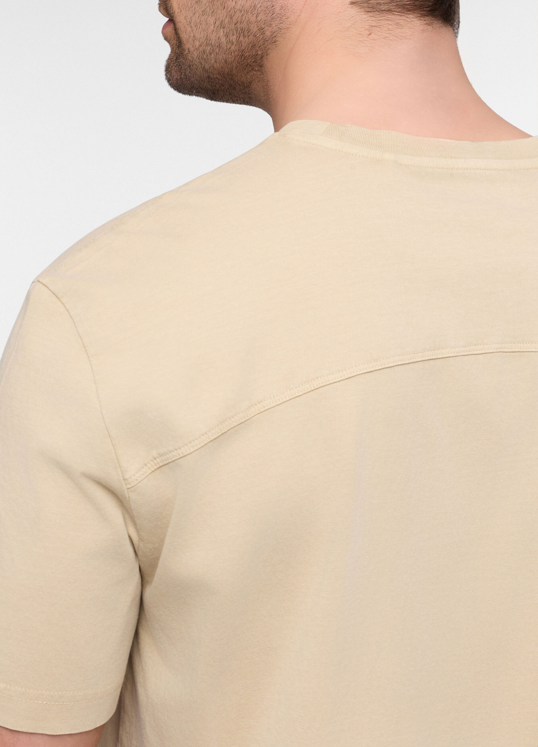 T-shirt relaxed fit in cotone uomo_2
