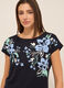 T-shirt in jersey di puro cotone donna_2