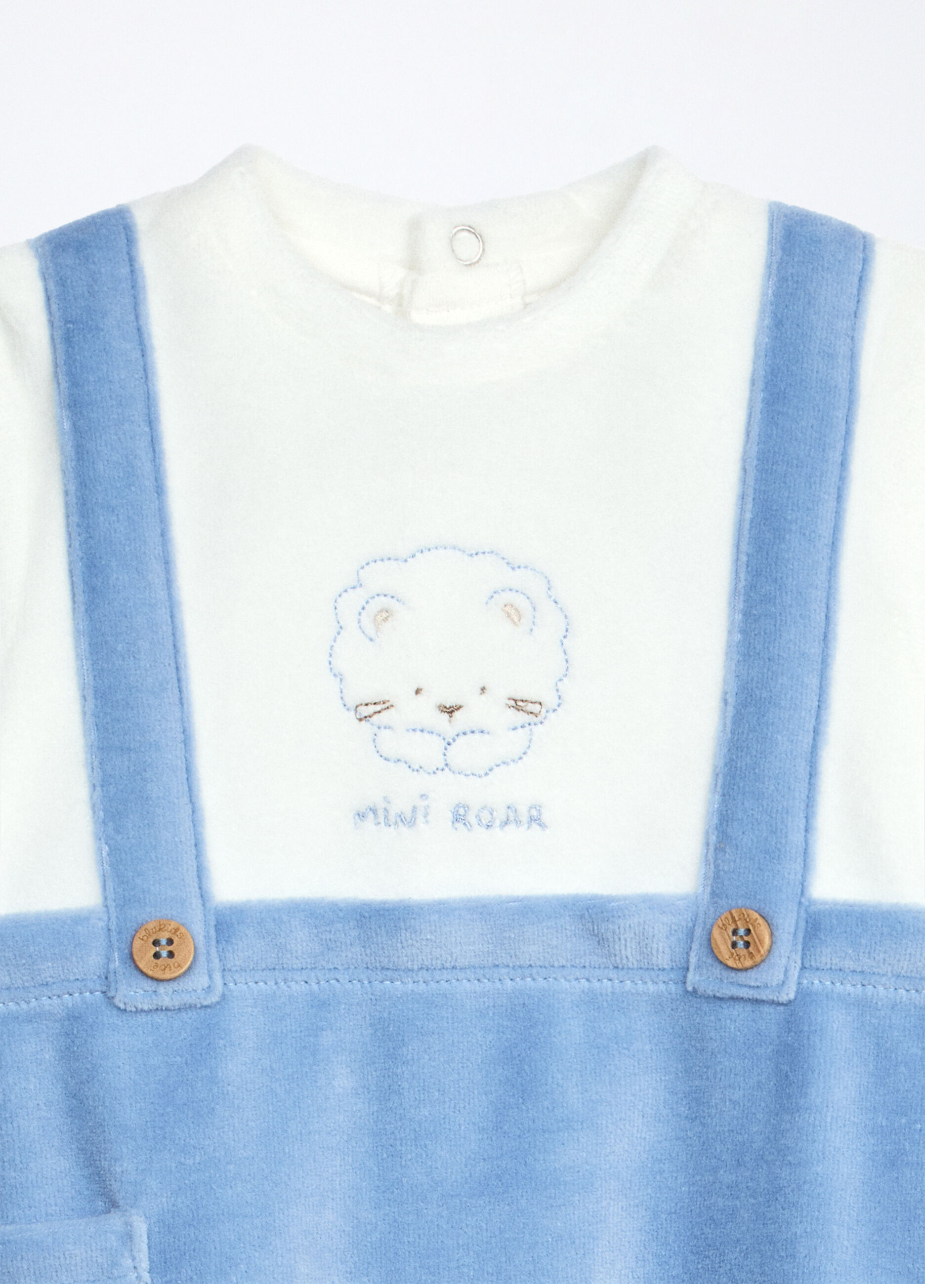 Tutina velour misto cotone neonato_2