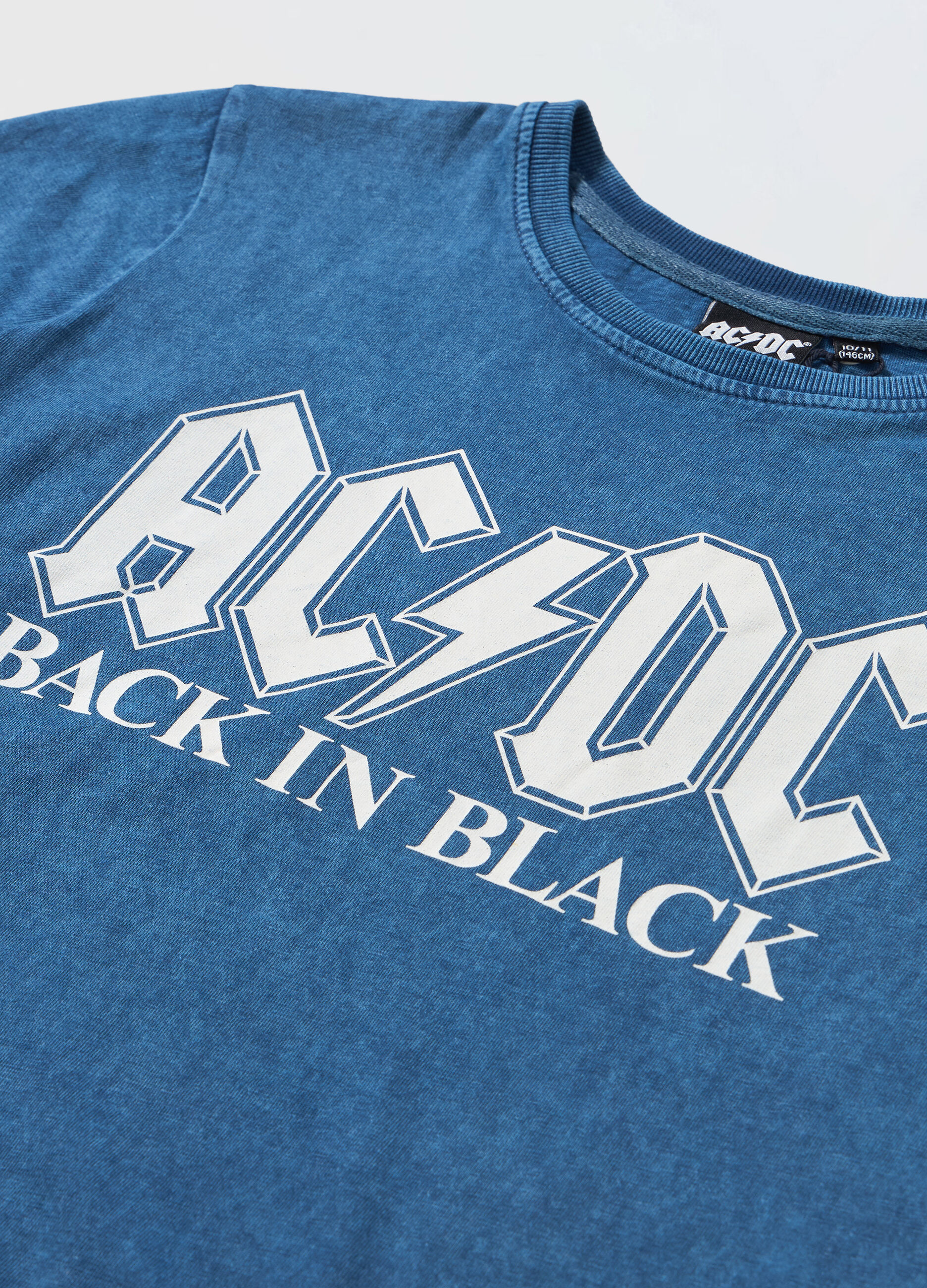 T-shirt AC/DC in puro cotone ragazzo_1