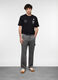 Jeans comfort fit in denim di puro cotone uomo_0