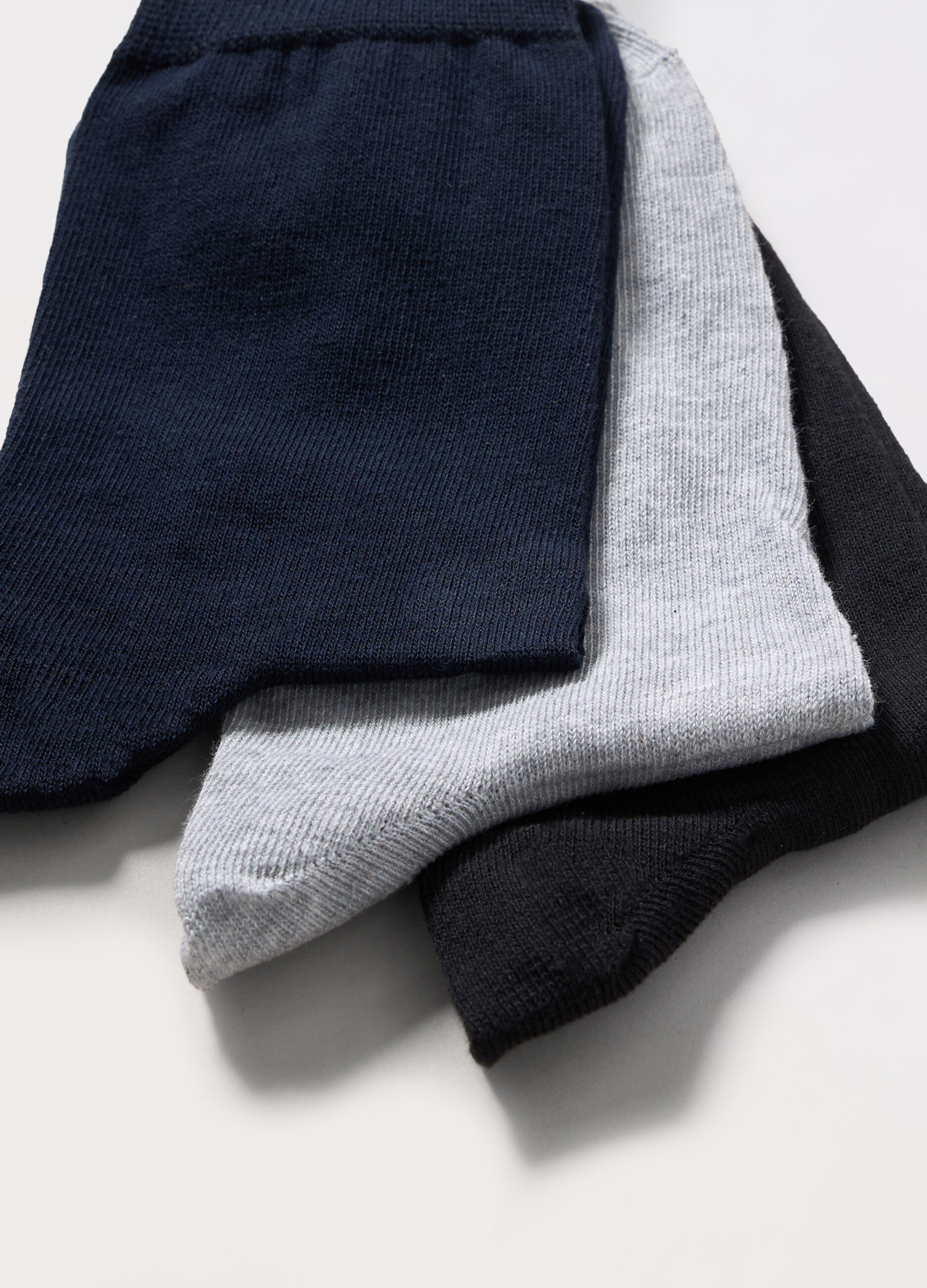 3 pack calze corte in misto cotone uomo_1