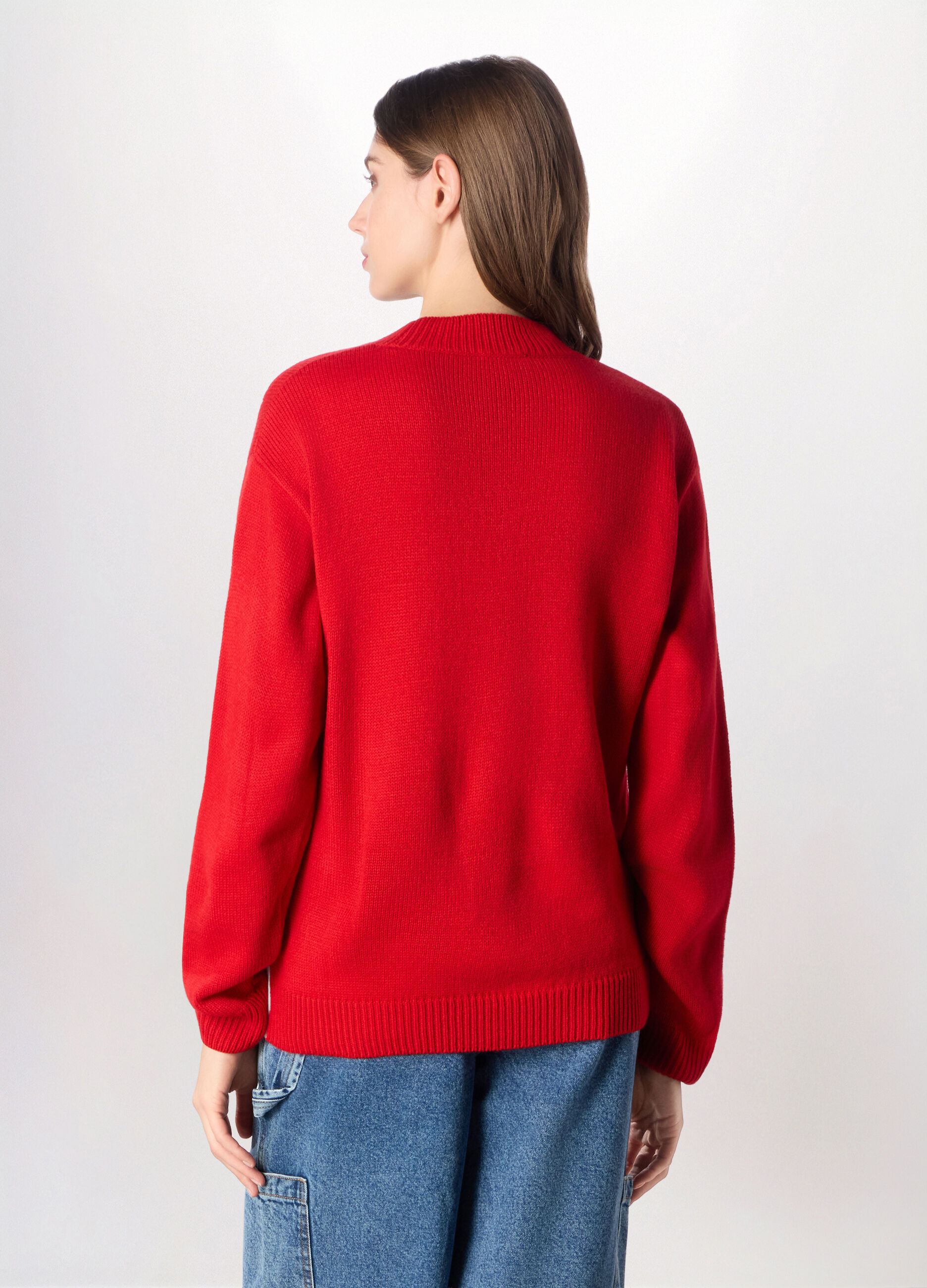 Girocollo tricot natalizio donna_1