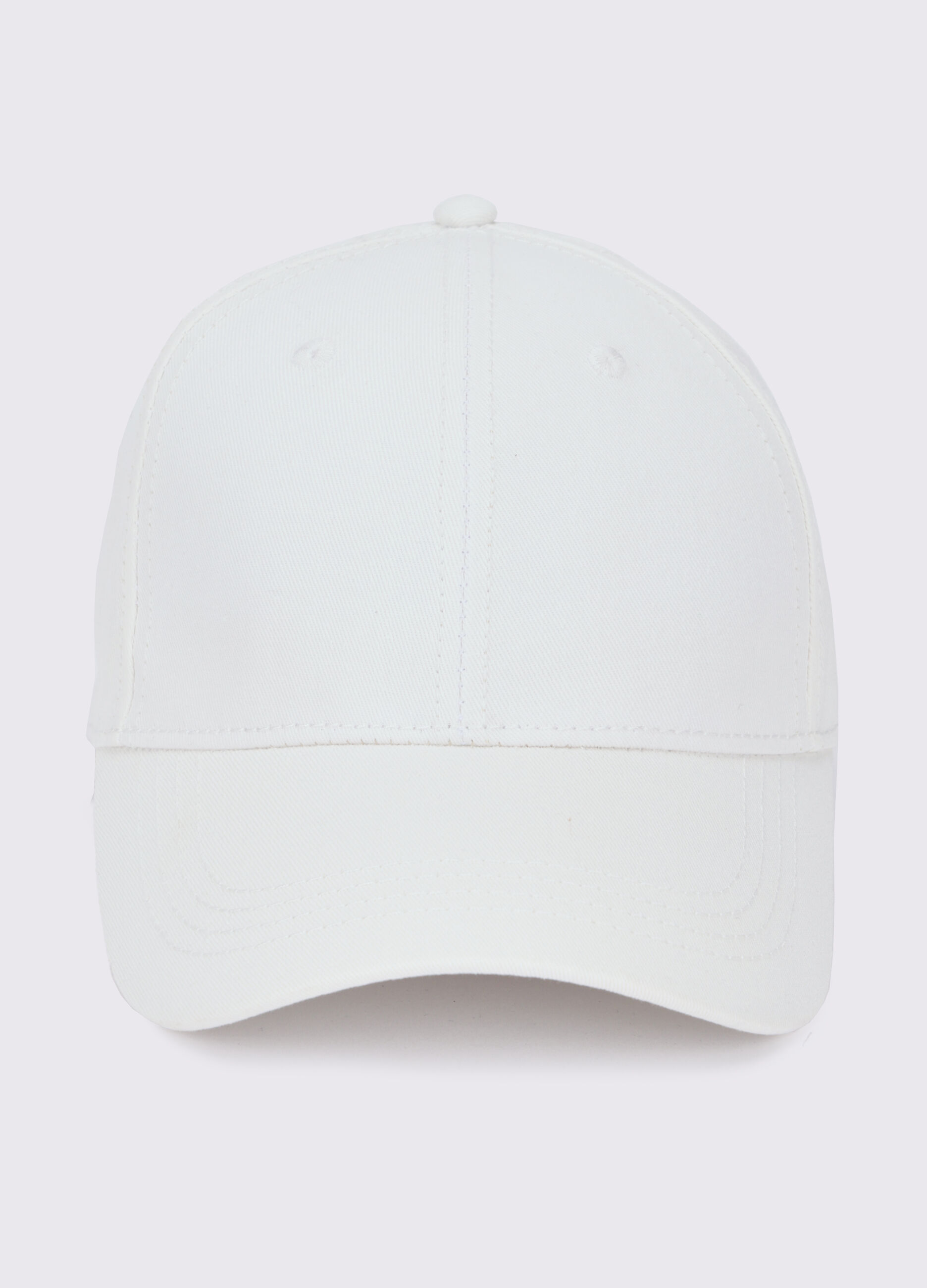 Cappello baseball in twill di cotone uomo_0