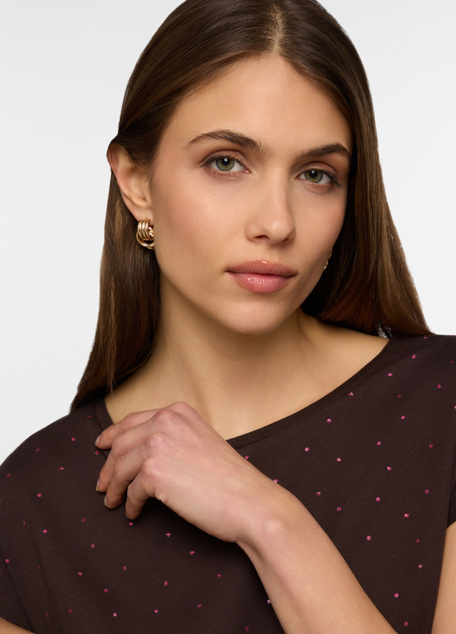 T-shirt girocollo donna_2