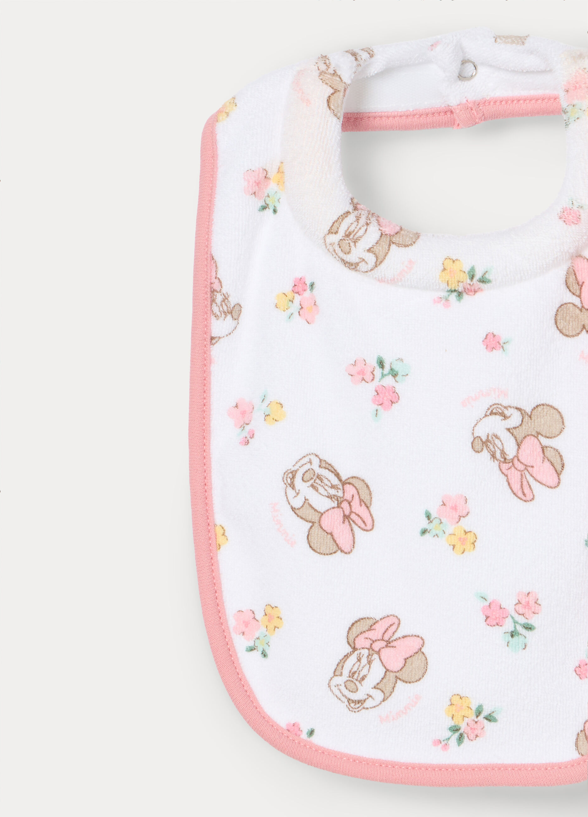 Pack 2 bavaglini Disney in spugna di misto cotone neonata_2