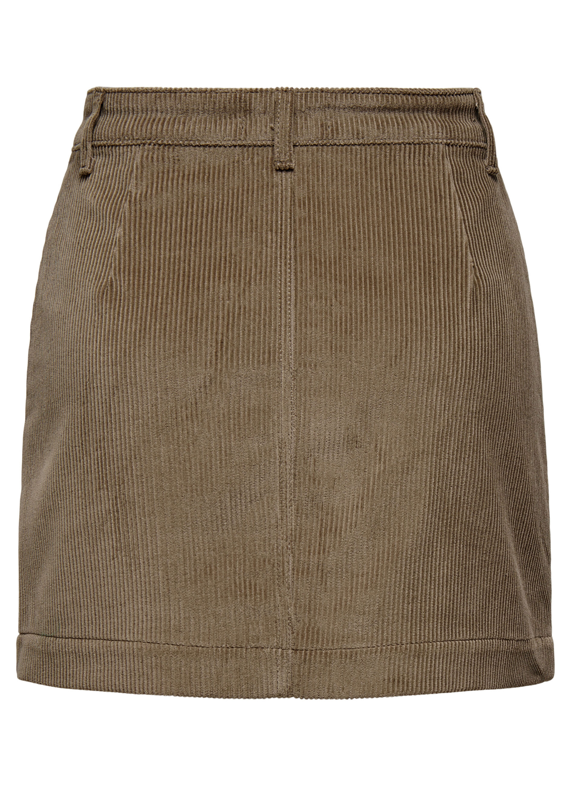 Minigonna in velluto a coste donna_5