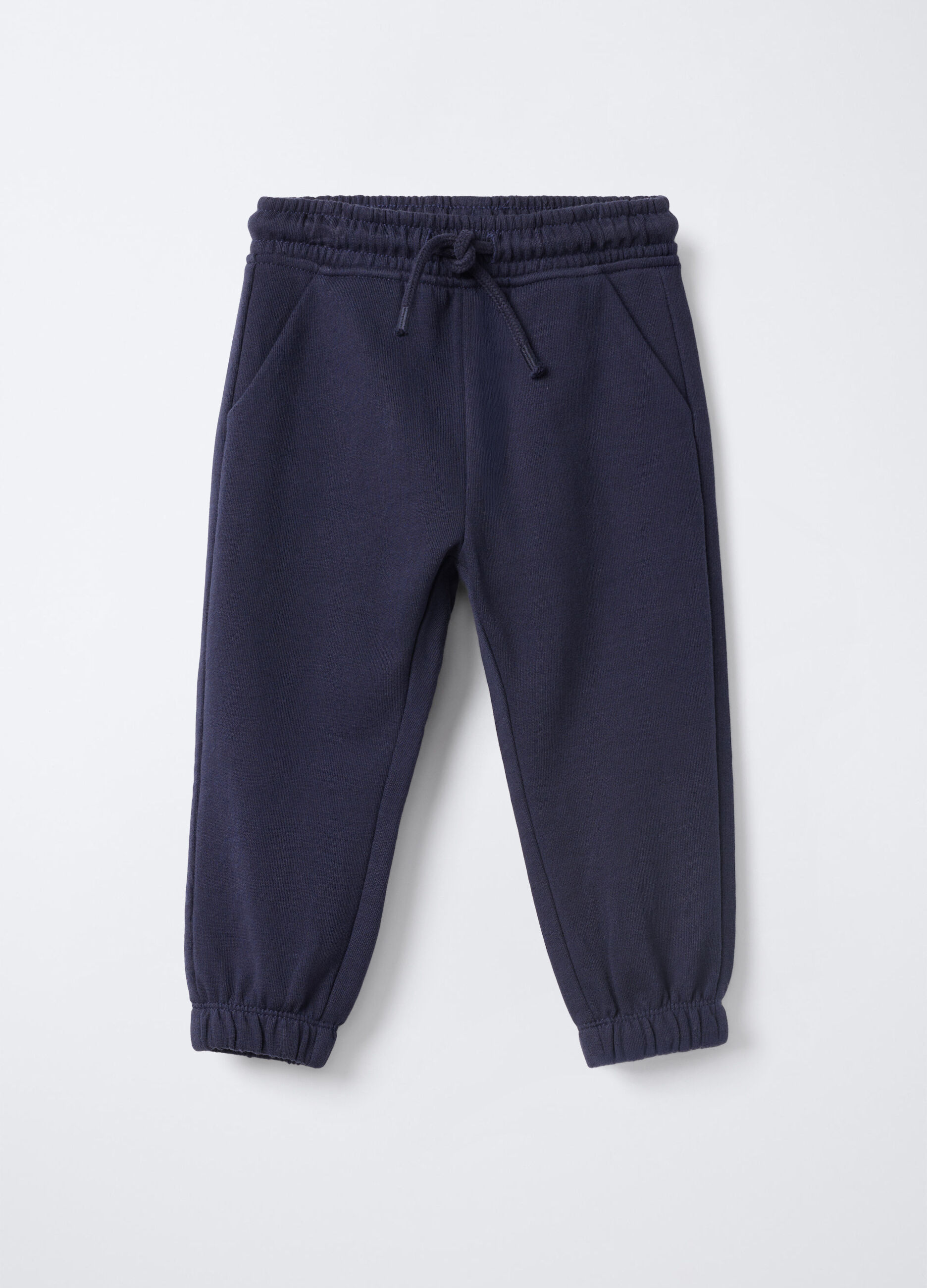 Jogger in puro cotone garzato Fit Regular bimbo_0