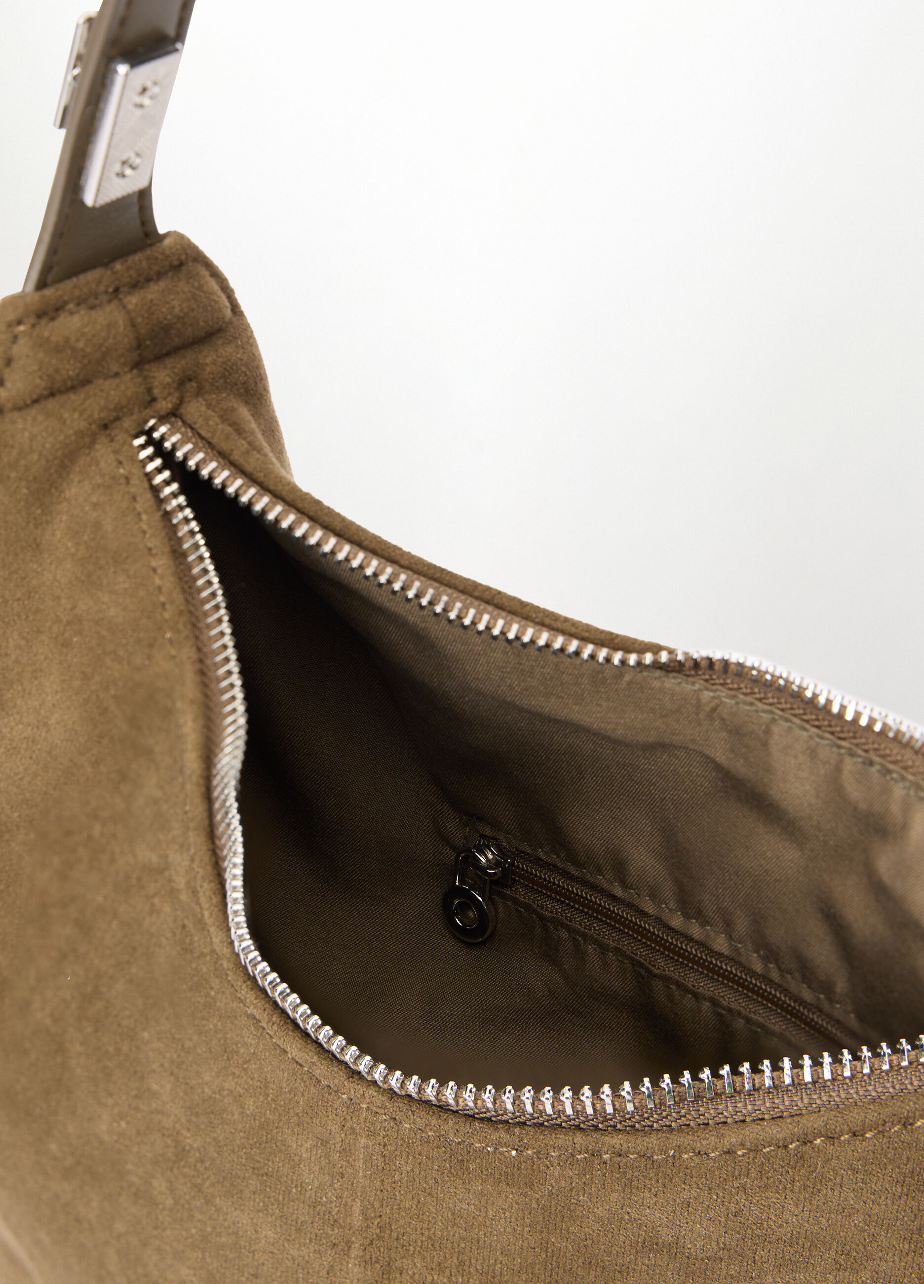 Borsa a spalla in ecopelle scamosciata donna_2