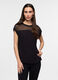 T-shirt girocollo stretch donna_0