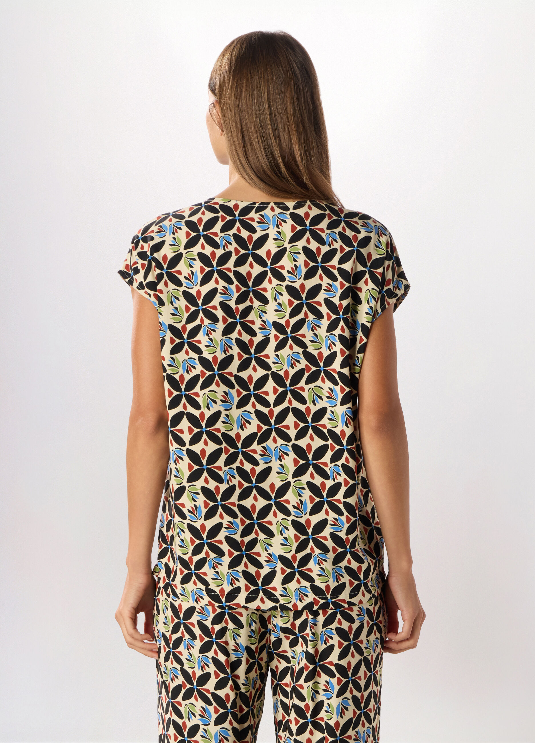 Blusa in pura viscosa donna_1