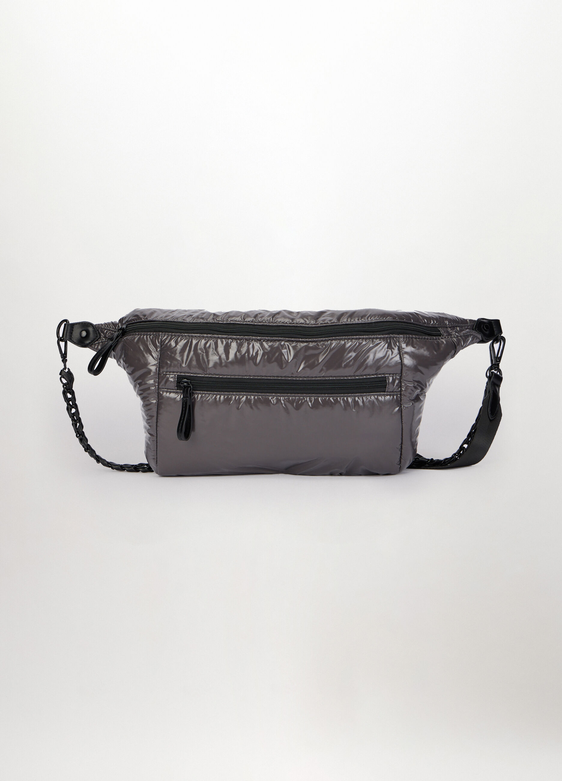 Marsupio a due tasche con zip donna_0